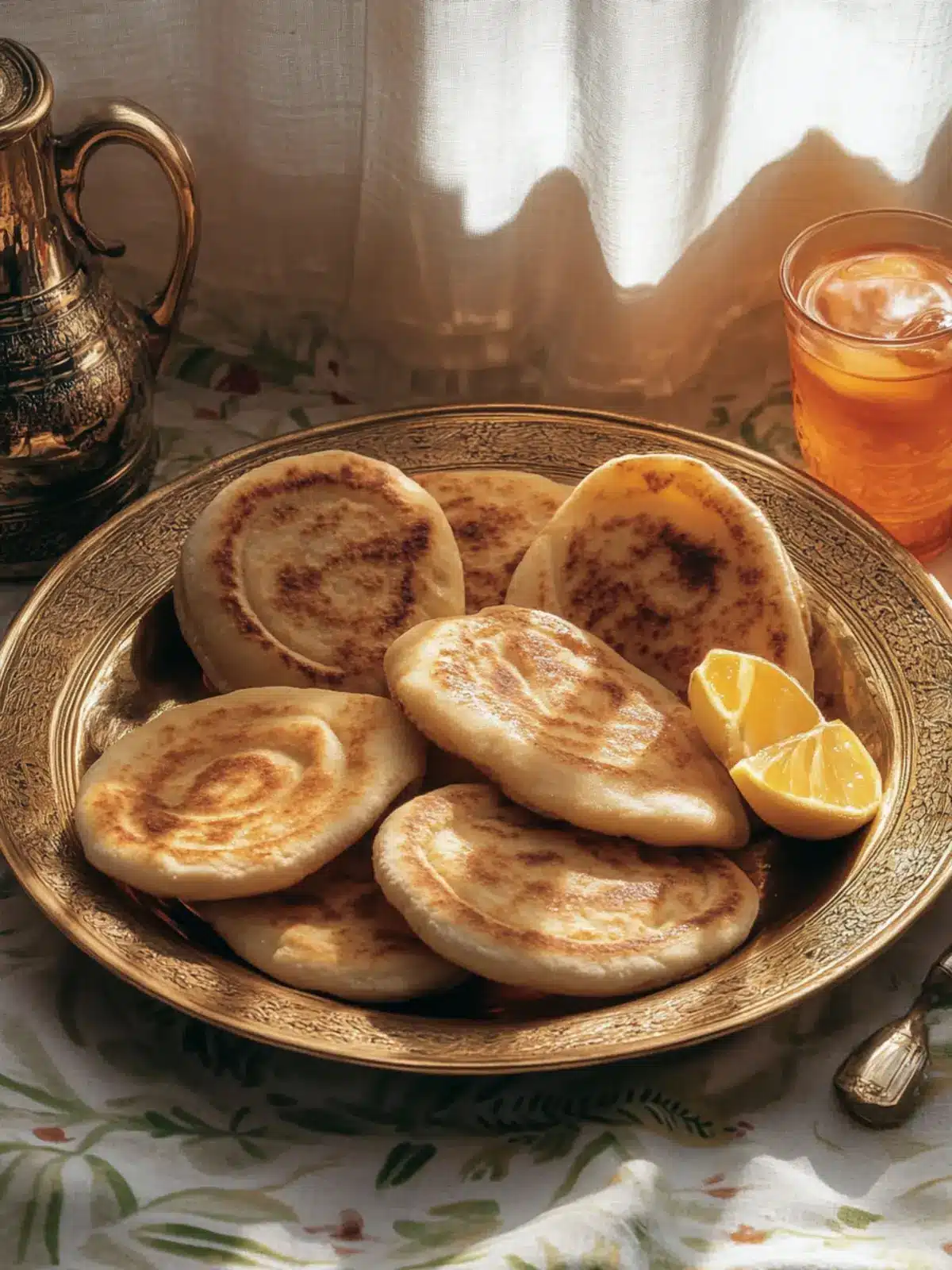 Delicious Moroccan Meloui - Flaky Pancakes to Impress! 4 Moroccan Meloui