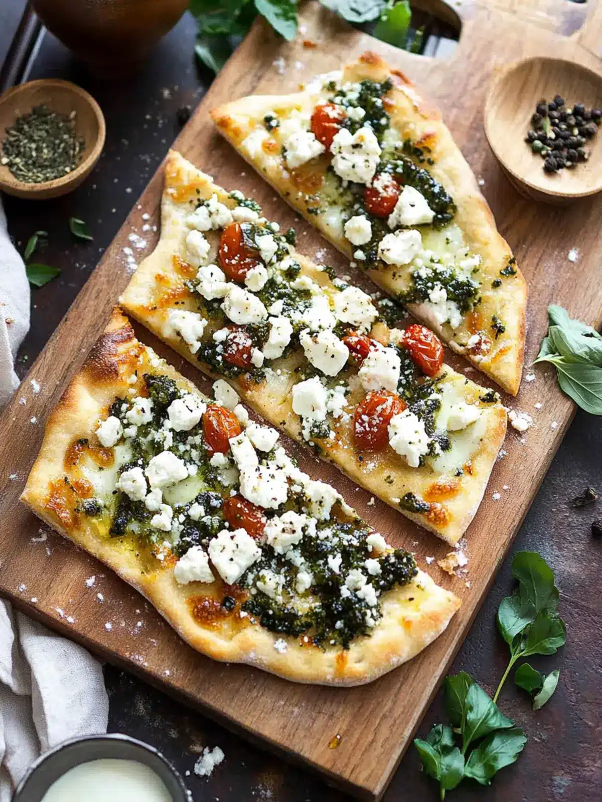Delicious Greek Flatbread Pizza with Creamy Tzatziki Twist 3 Greek Flatbread Pizza