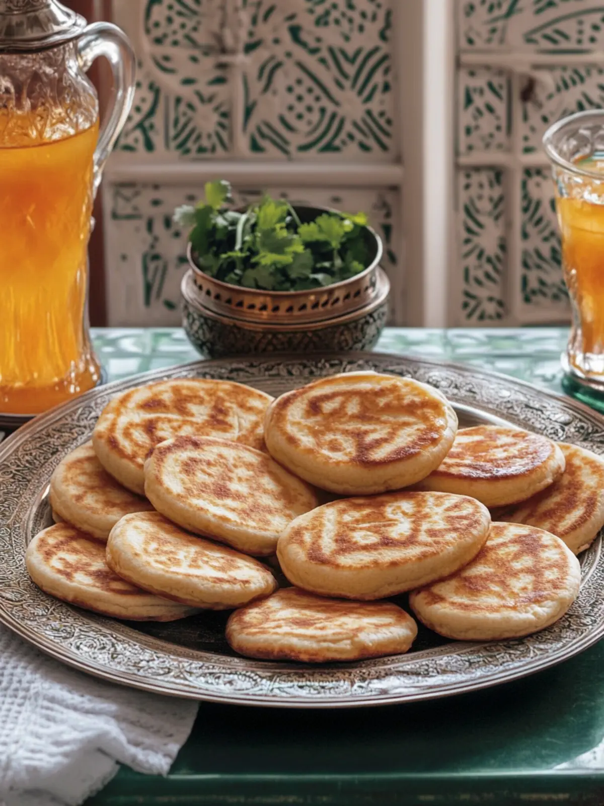 Delicious Moroccan Meloui - Flaky Pancakes to Impress! 5 Moroccan Meloui
