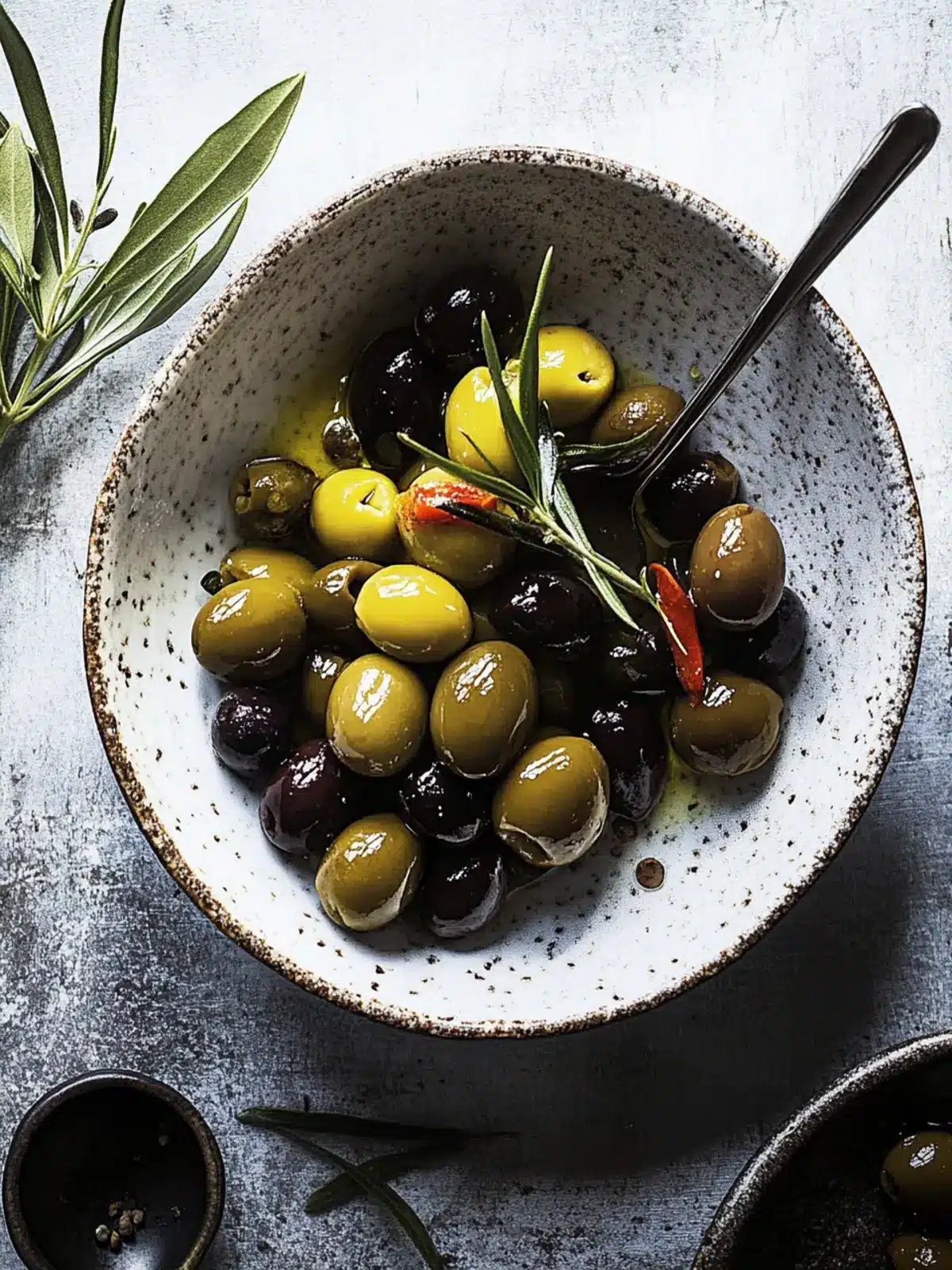 Aromatic Warm Olives: A Flavor-Packed Snack Delight 5 Aromatic Warm Olives