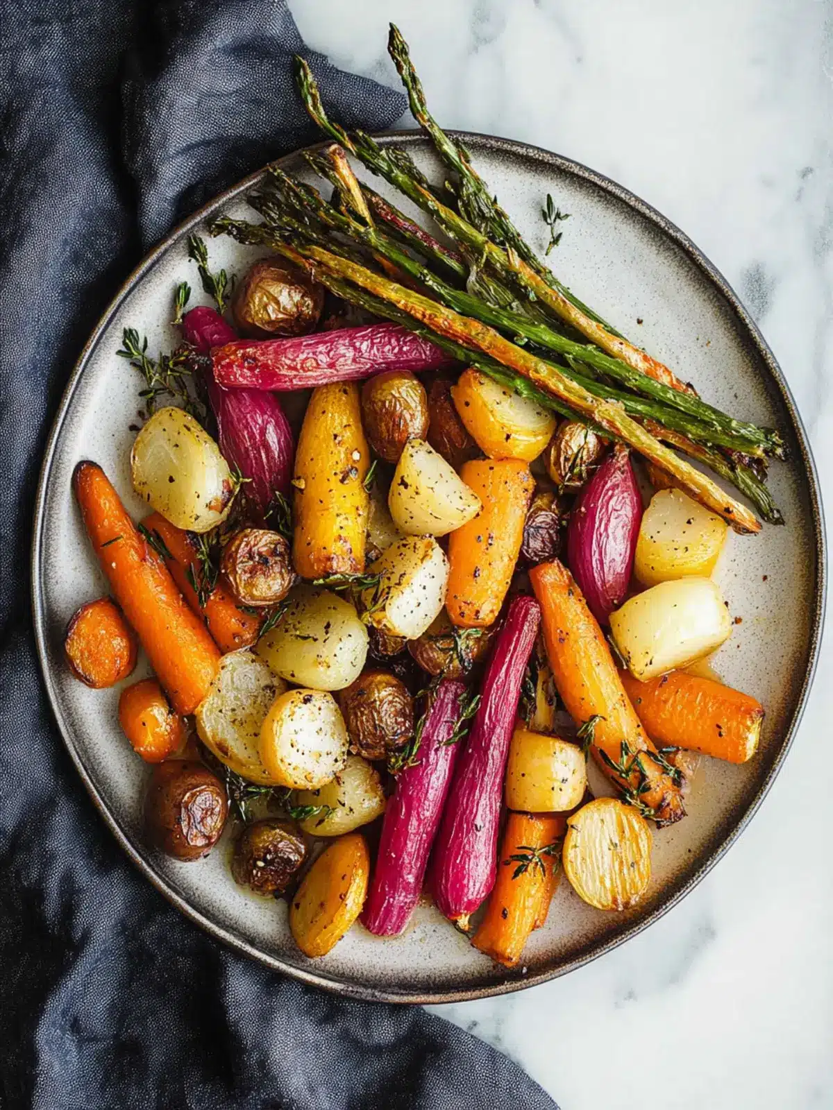Savory Roasted Spring Vegetables: A Flavorful Fresh Twist 2 Roasted Spring Vegetables