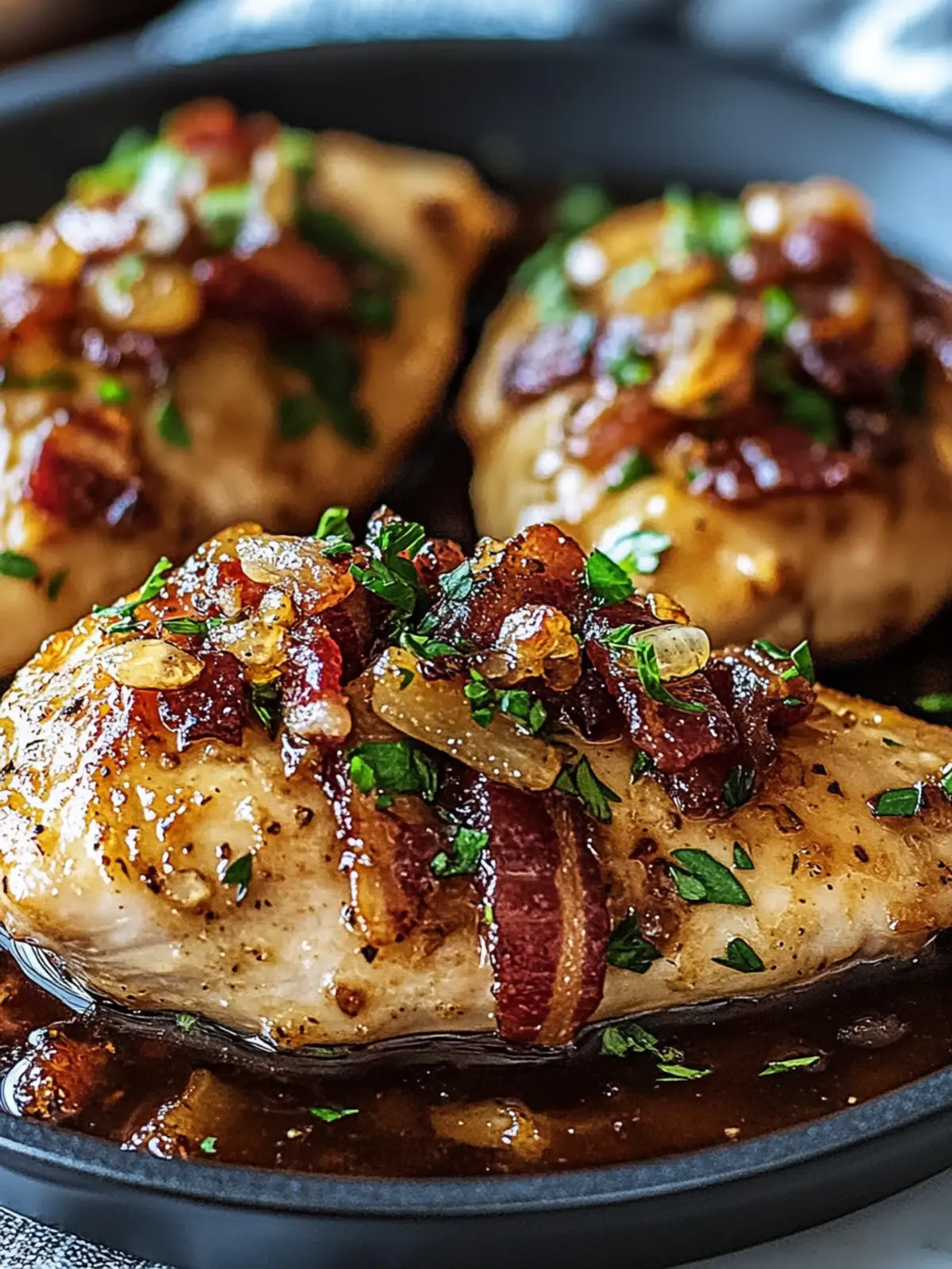 Sweet Maple Garlic Bacon Chicken You Can't Resist 5 Maple Garlic Bacon Chicken