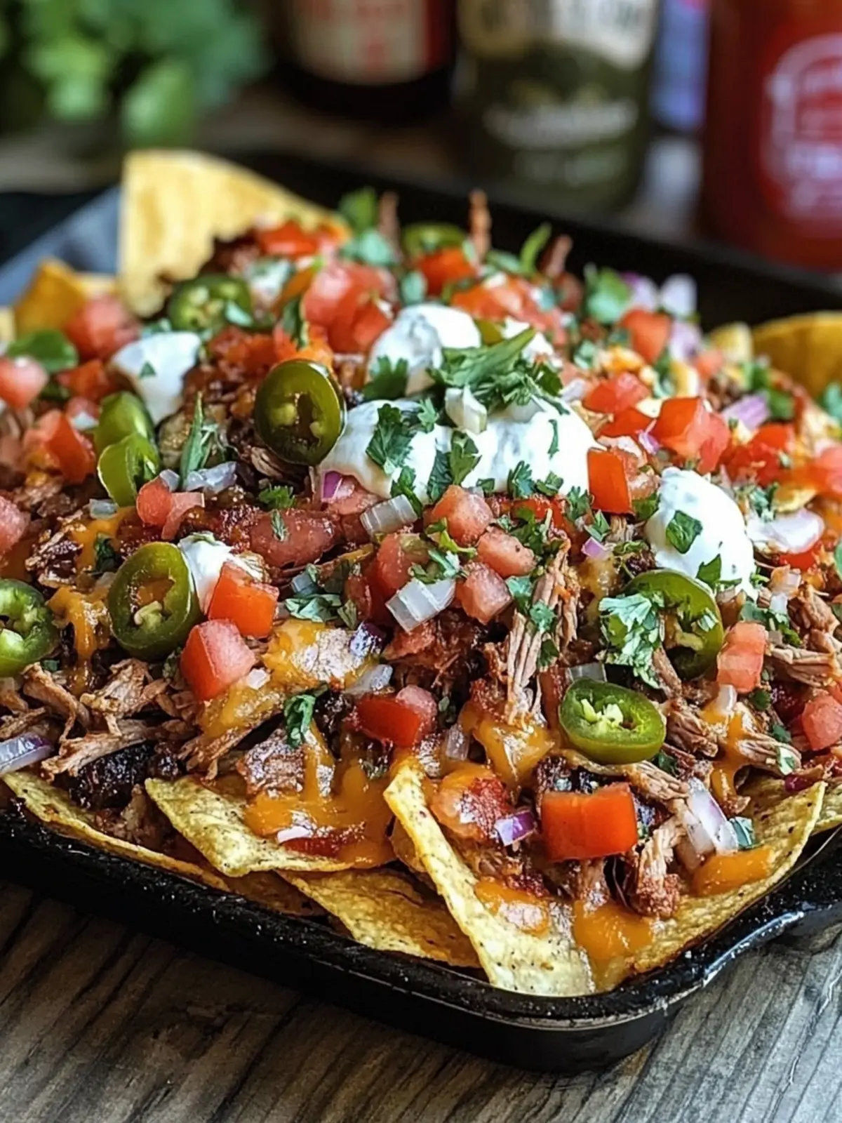 Loaded Brisket Nachos: Your Ultimate Comfort Food Feast 2 Loaded Brisket Nachos