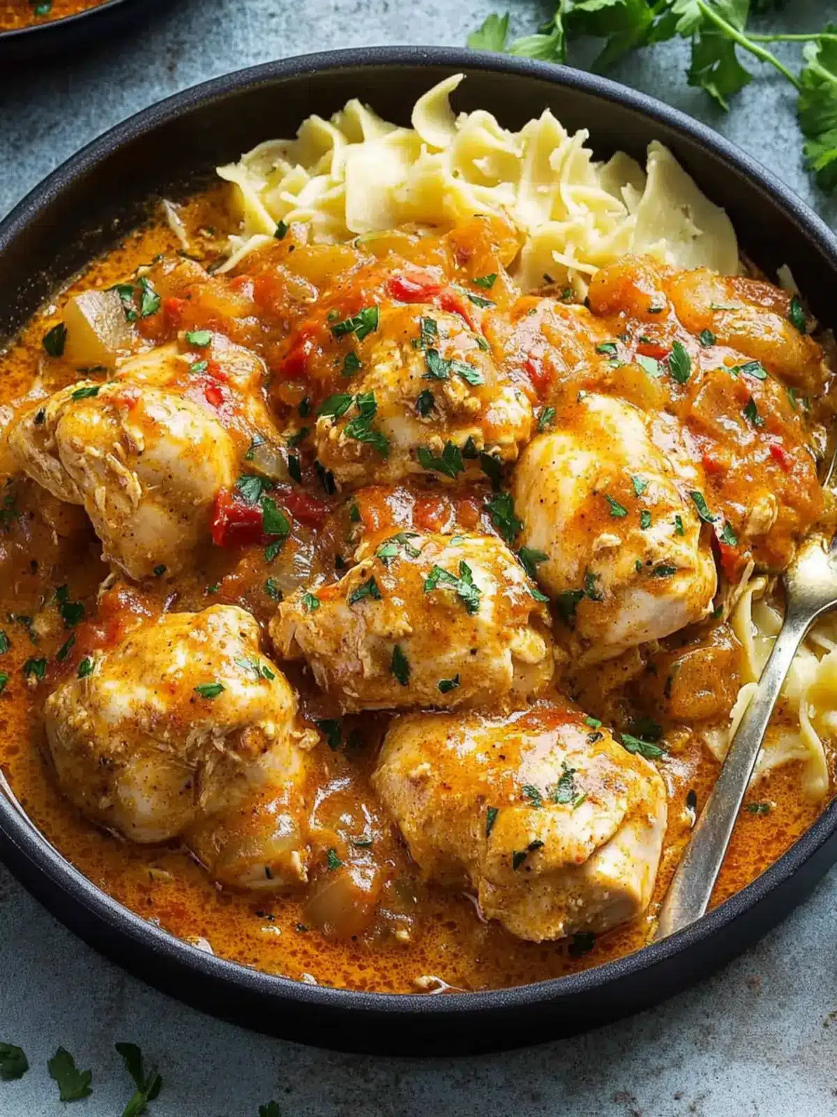 Savory Hungarian Chicken Paprikash That's Comforting and Easy 2 Hungarian Chicken Paprikash