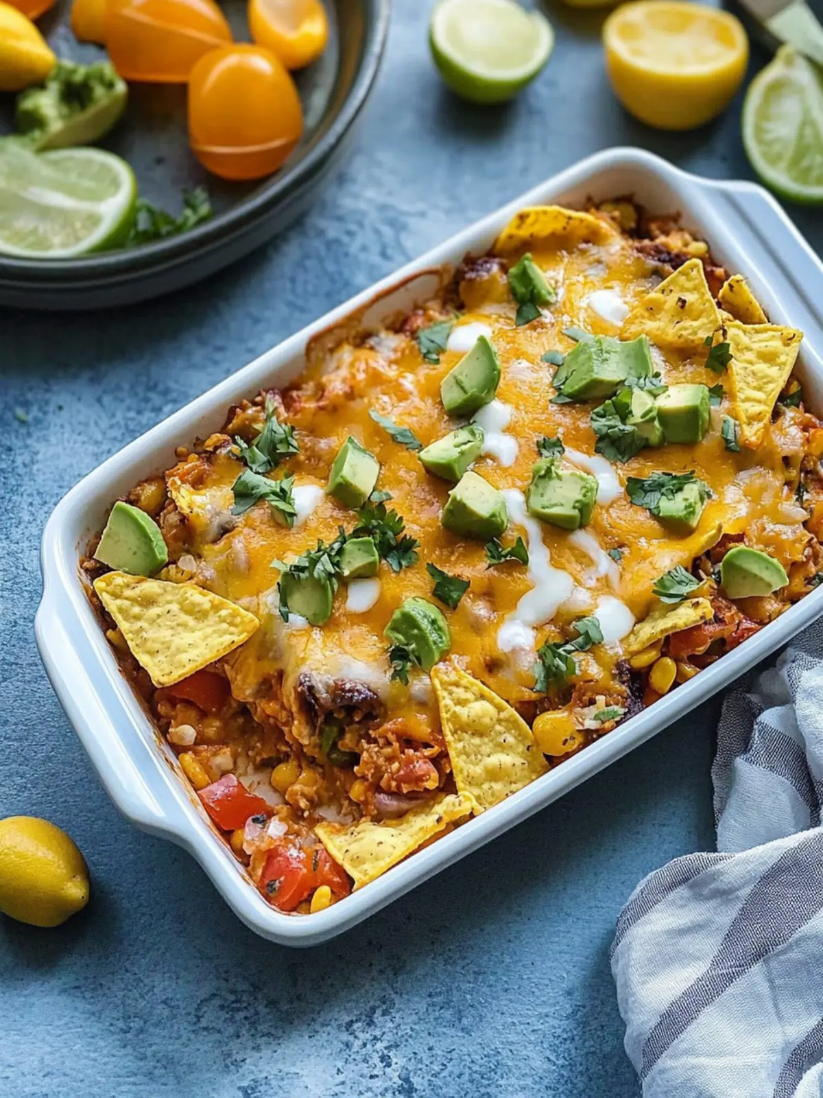 Satisfy Your Cravings with Easy Nacho Casserole Delight 2 Nacho Casserole