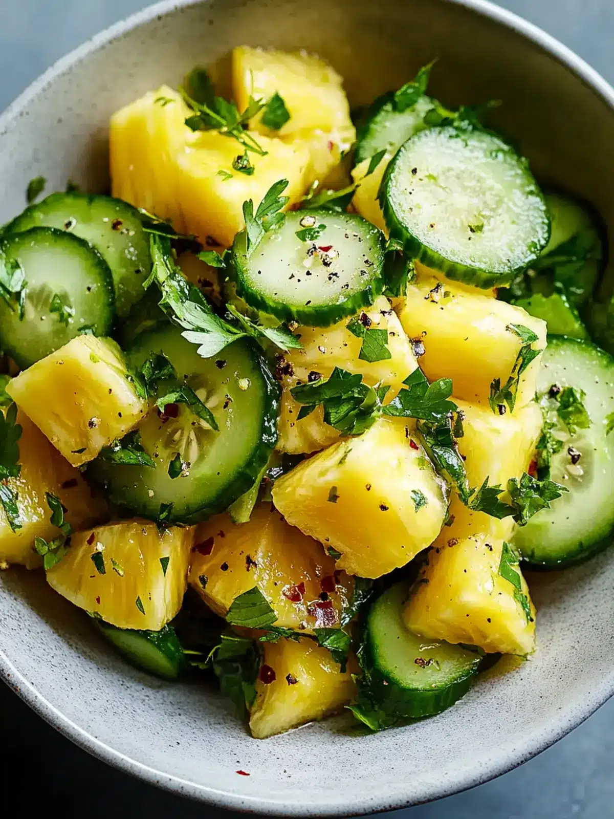 Pineapple Cucumber Salad: Refreshing Bliss in Every Bite 2 Pineapple Cucumber Salad