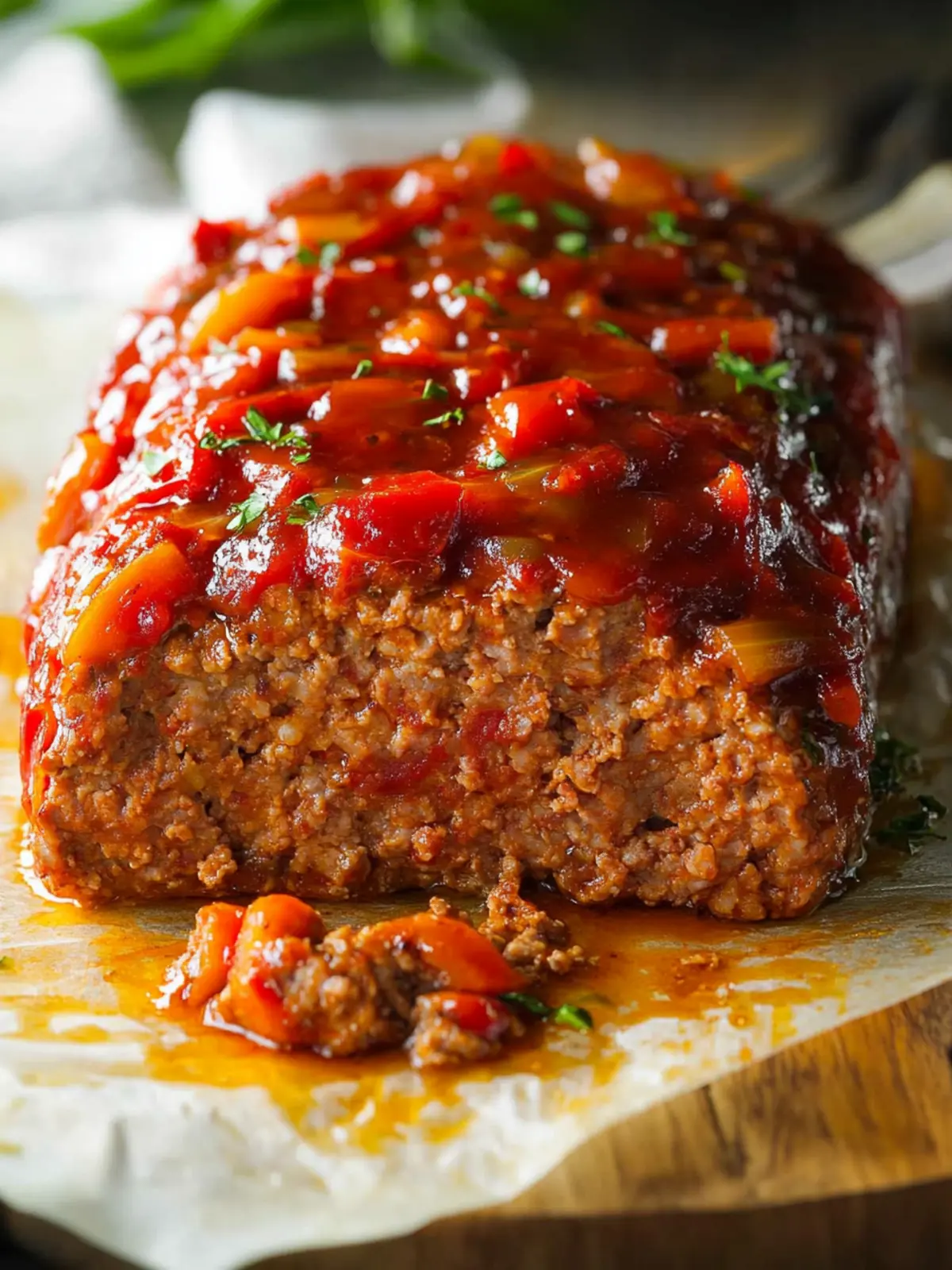 Sausage and Peppers Meatloaf: A Flavor-Packed Comfort Dish 2 Sausage and Peppers Meatloaf