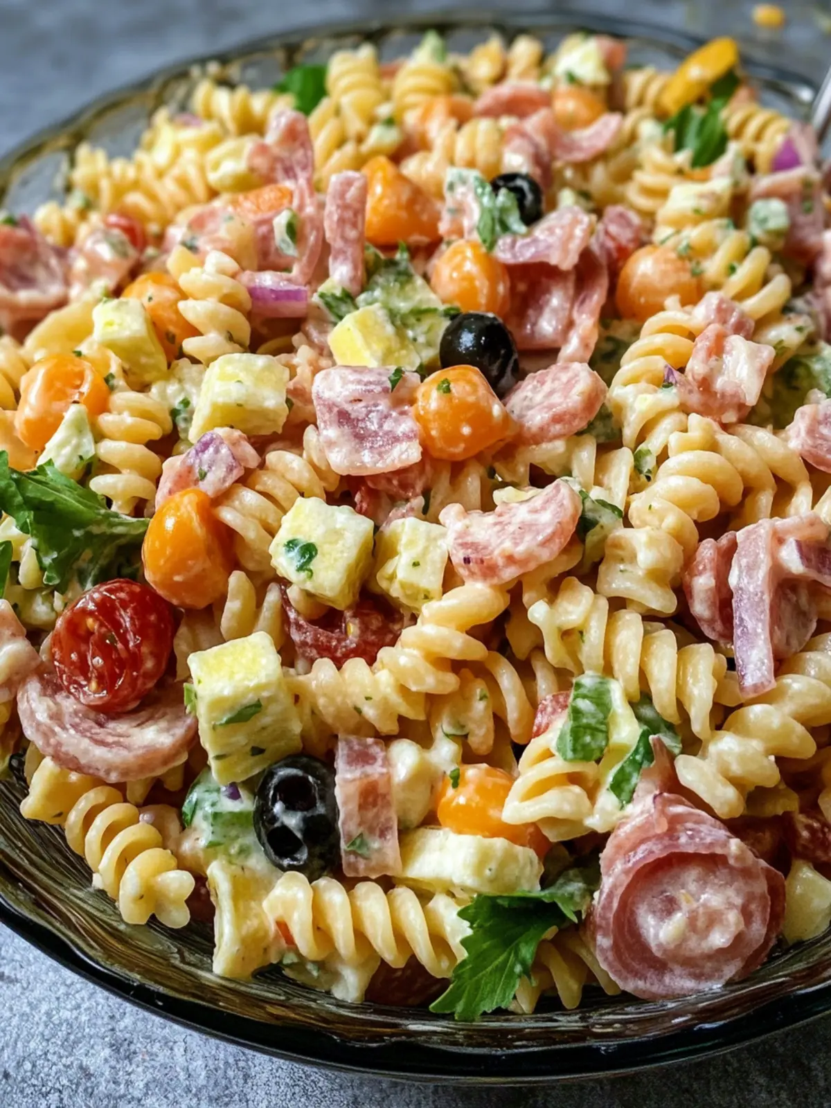 Savory Club Sandwich Pasta Salad That Everyone Will Love 3 Club Sandwich Pasta Salad