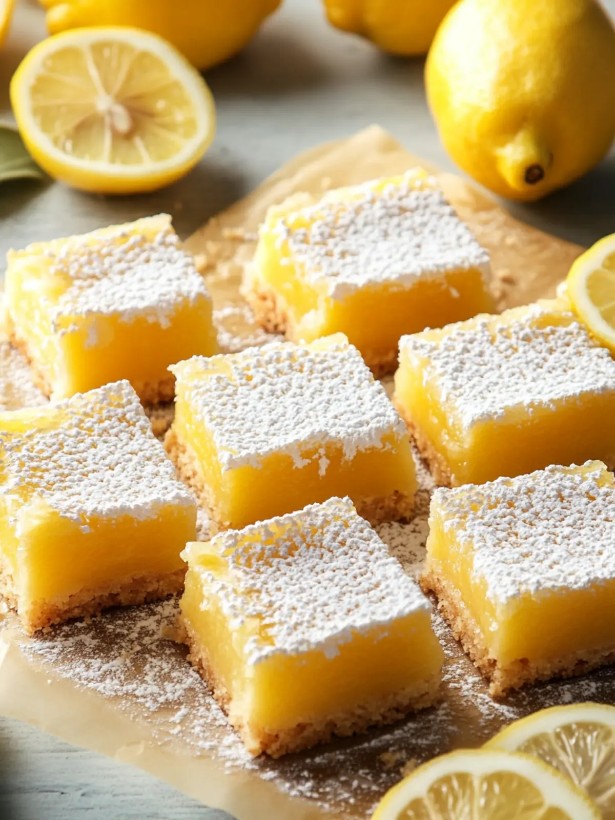 Zesty Lemon Bars That Brighten Your Day with Every Bite 4 Lemon Bars