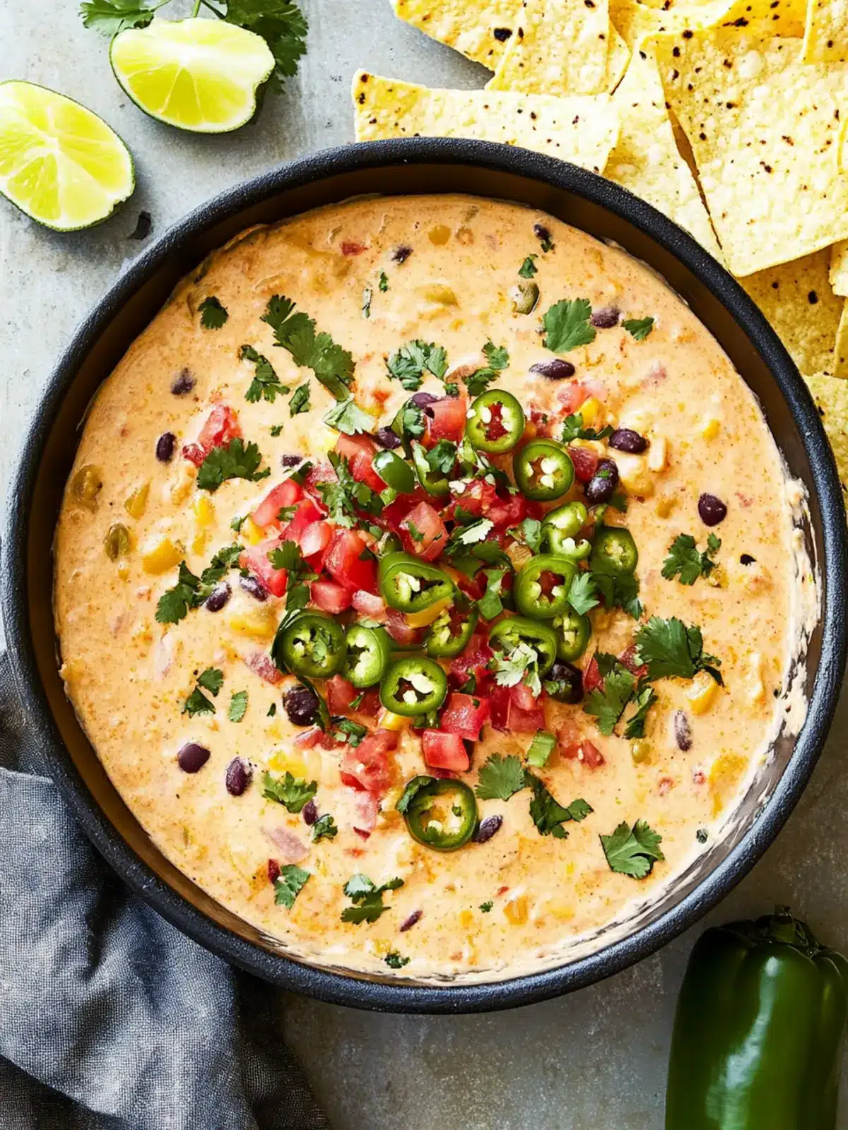 Irresistible Cowboy Queso Dip for Delicious Game Day Fun