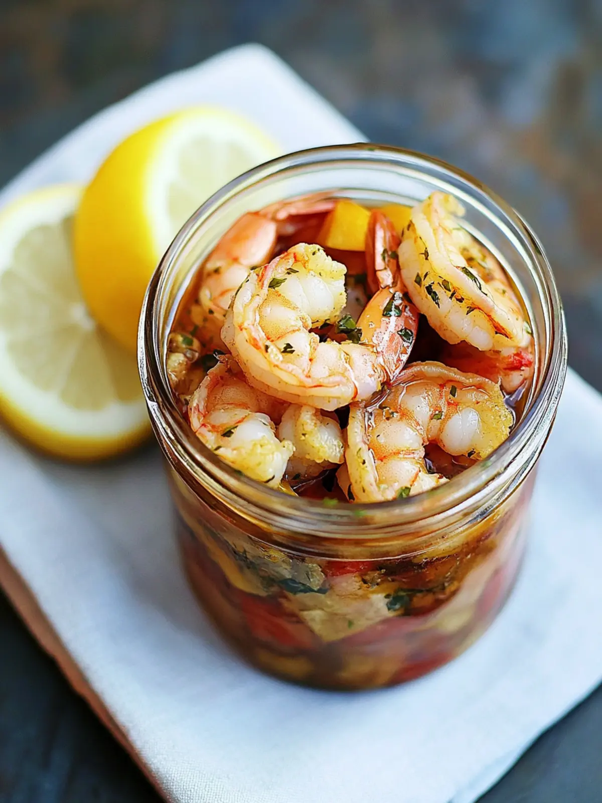 Savory Louisiana Pickled Shrimp In a Jar for Easy Entertaining 2 Louisiana Pickled Shrimp In a Jar
