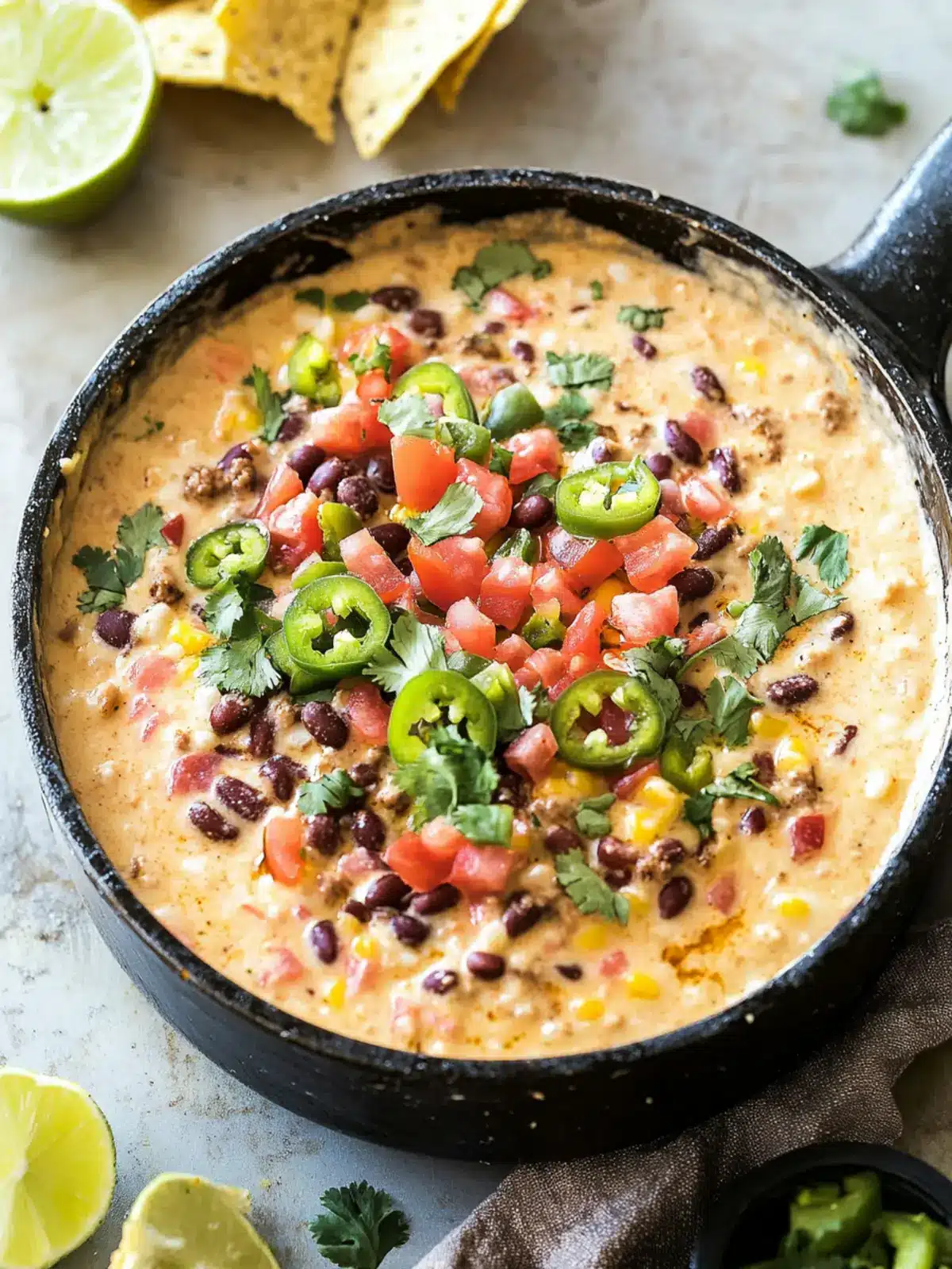 Irresistible Cowboy Queso Dip for Delicious Game Day Fun