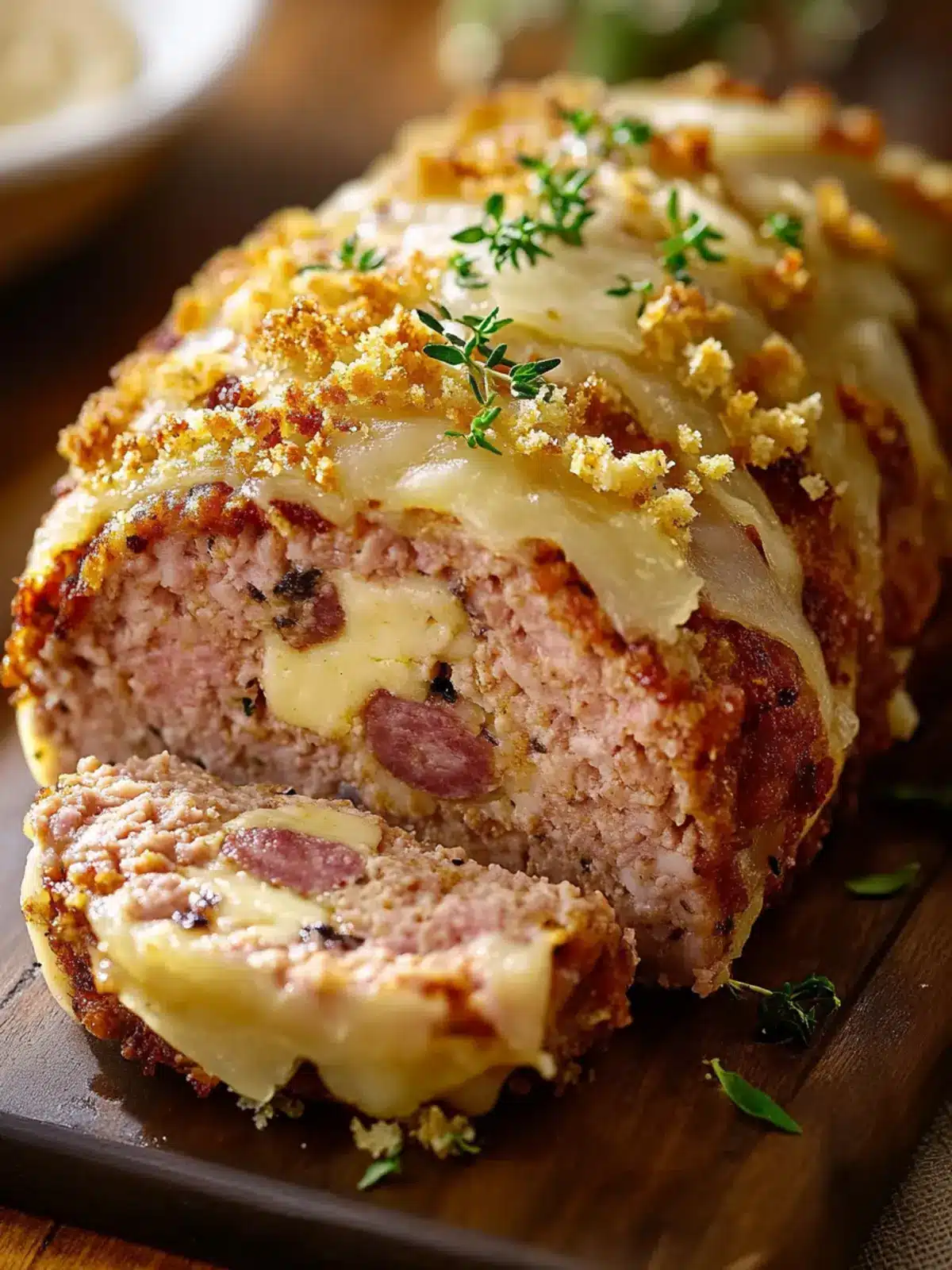 Chicken Cordon Bleu Meatloaf: Comfort Food with a Twist 5 Chicken Cordon Bleu Meatloaf