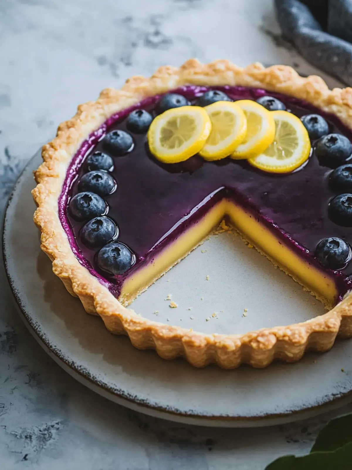 Zesty Blueberry-Lemon Curd Tart You’ll Love in Summertime 5 Blueberry–Lemon Curd Tart