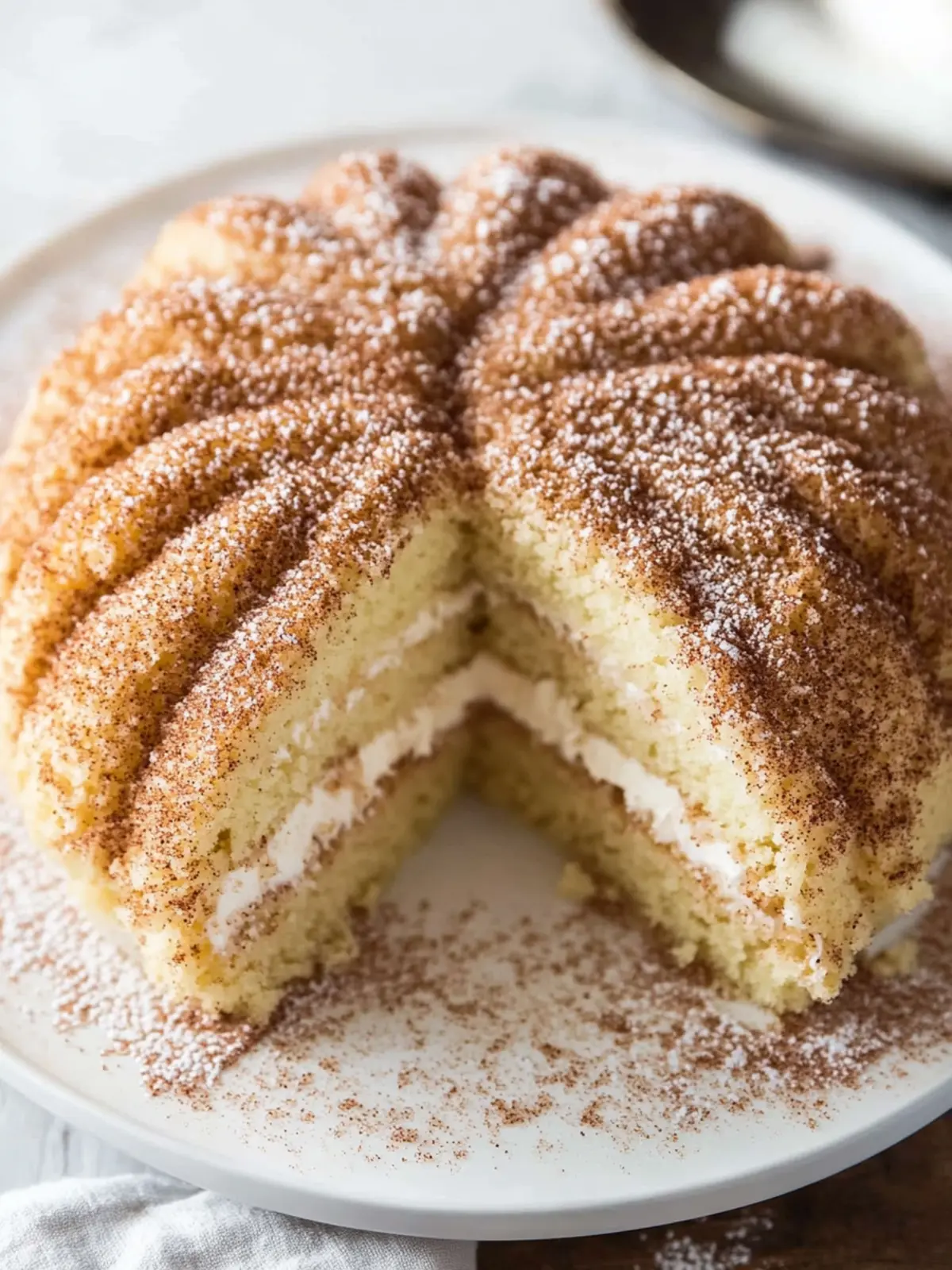 Delicious Snickerdoodle Cake with Creamy Glaze Magic 5 Snickerdoodle Cake