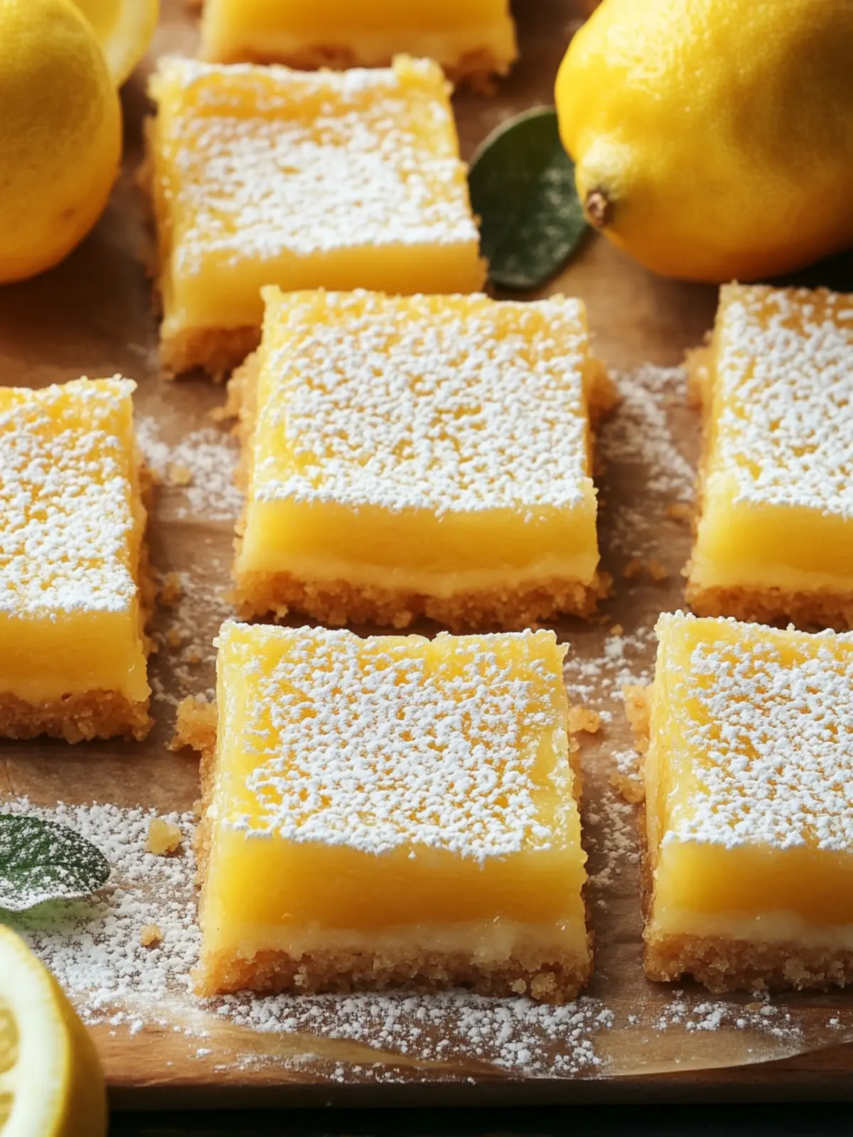 Zesty Lemon Bars That Brighten Your Day with Every Bite 5 Lemon Bars