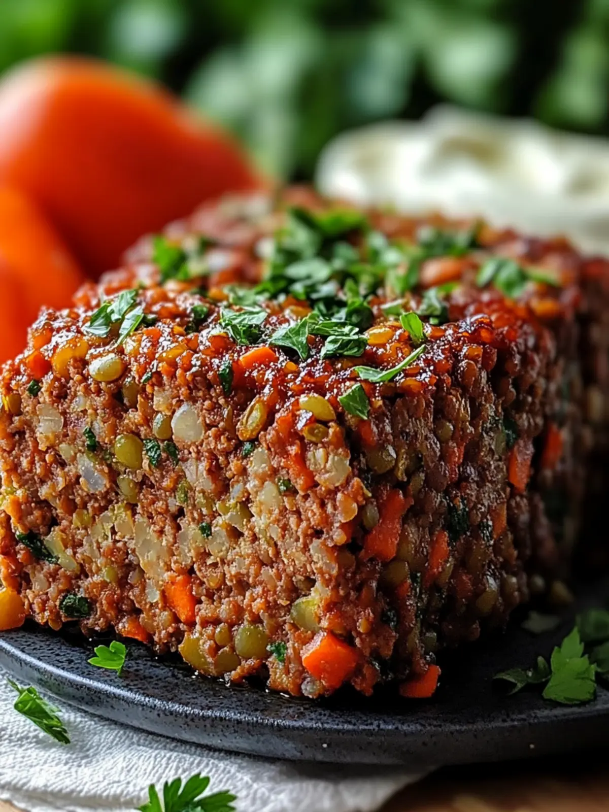 Amazing Lentil Meatloaf: Comfort Food You’ll Crave Again! 4 Amazing Lentil Meatloaf