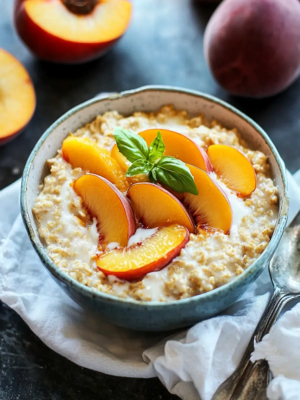 Peaches and Cream Oatmeal: A Comforting Morning Delight 4 Peaches and Cream Oatmeal