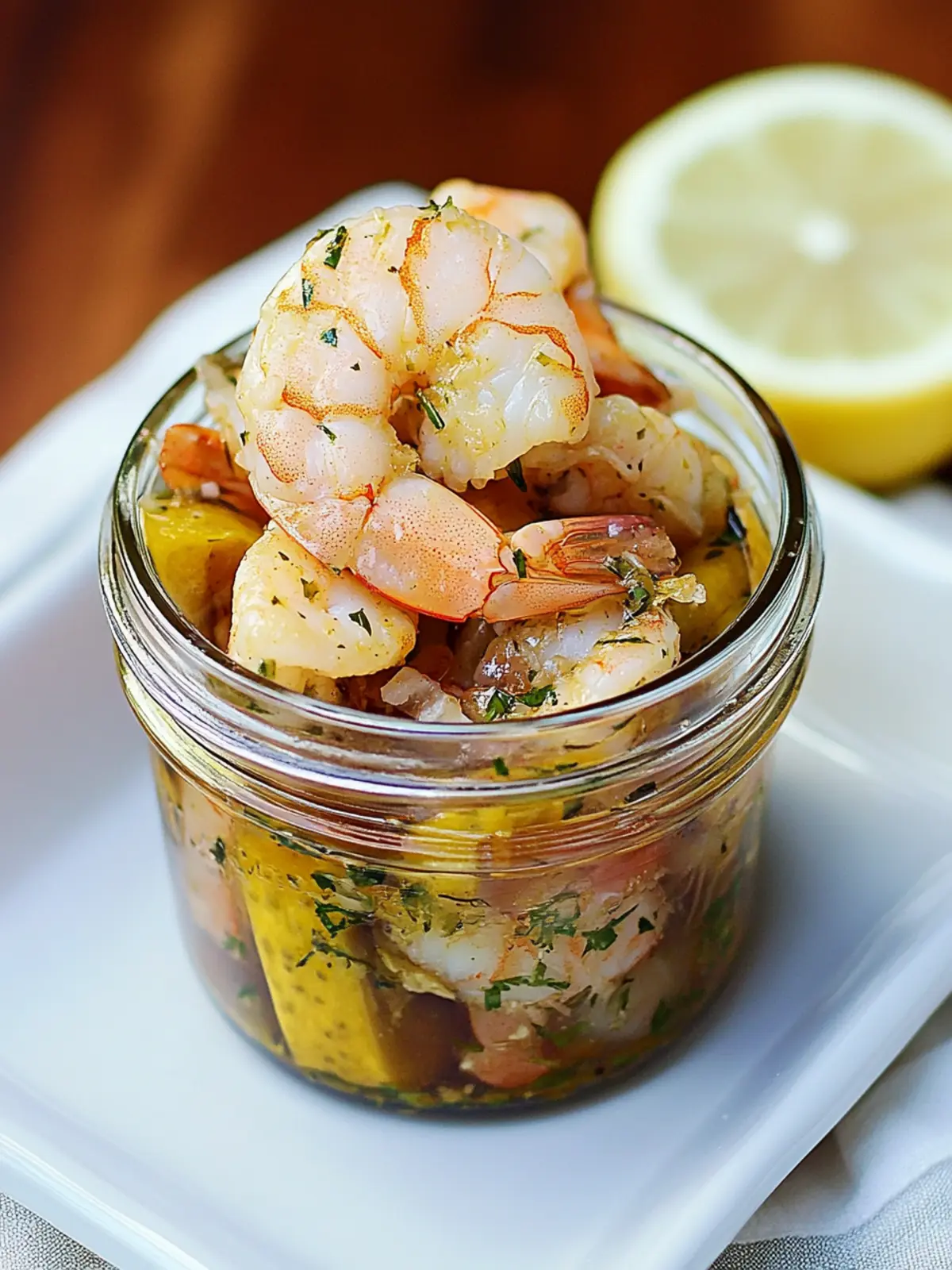 Savory Louisiana Pickled Shrimp In a Jar for Easy Entertaining 4 Louisiana Pickled Shrimp In a Jar