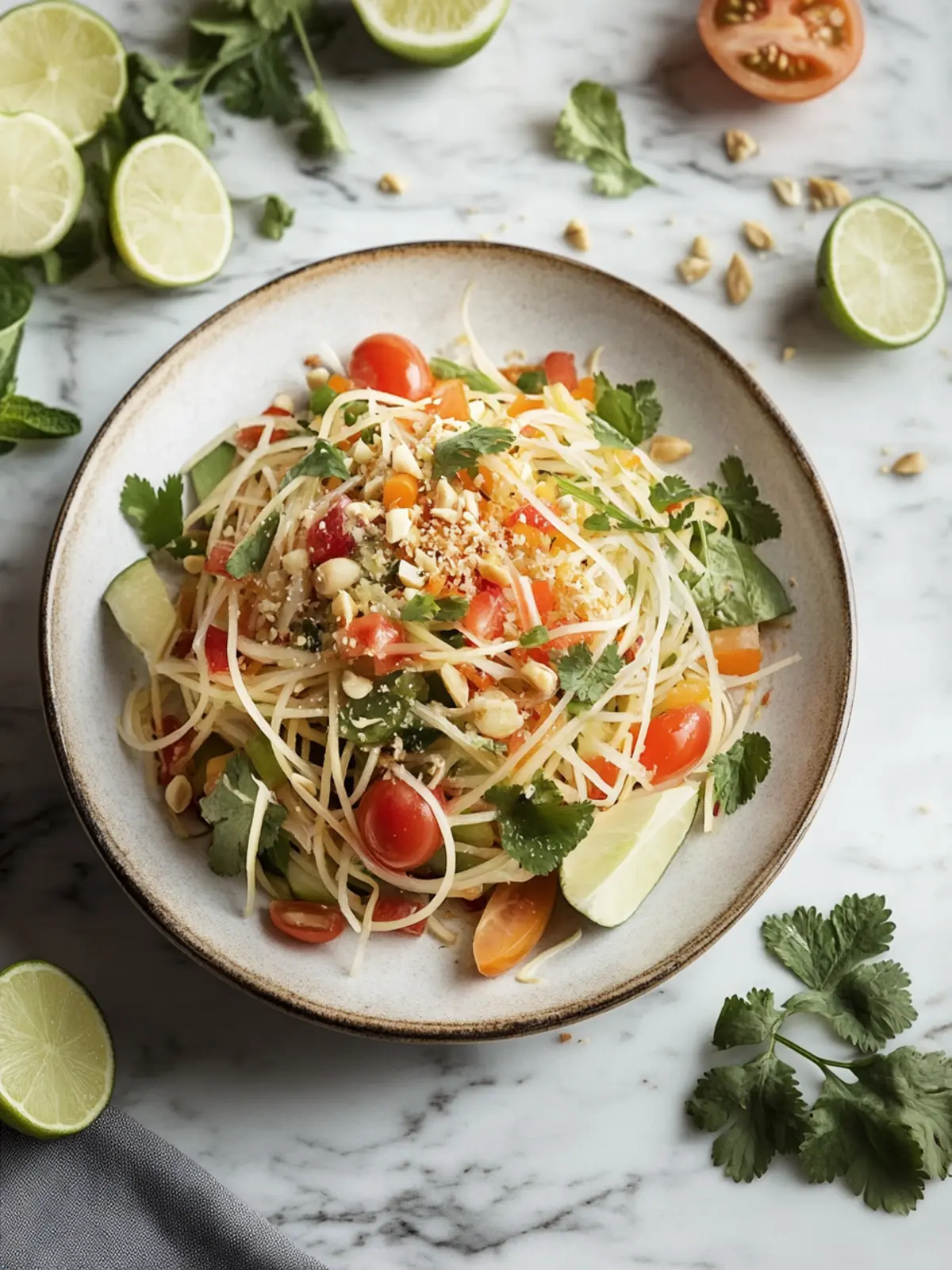 Delicious Green Papaya Salad That's Bursting with Fresh Flavor 5 Green Papaya Salad