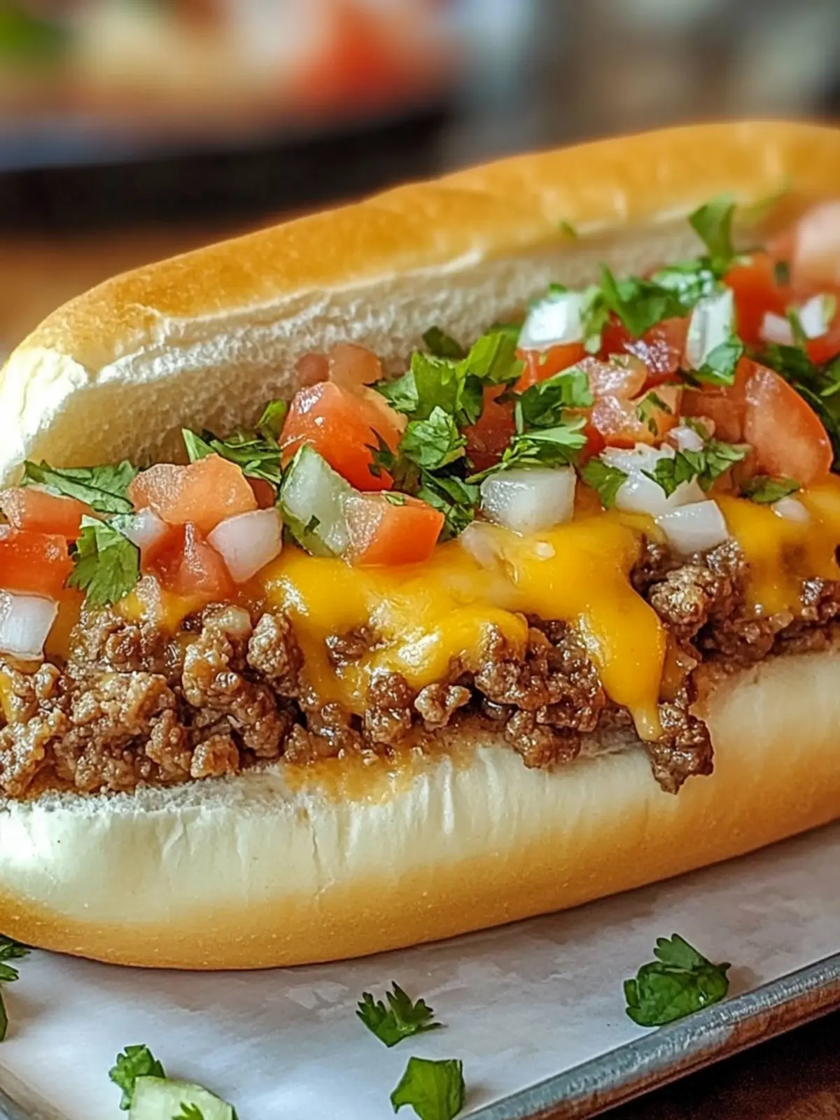 Spice Up Dinner with a Cheesy Mexican Chopped Sandwich 5 Mexican Chopped Cheese Sandwich