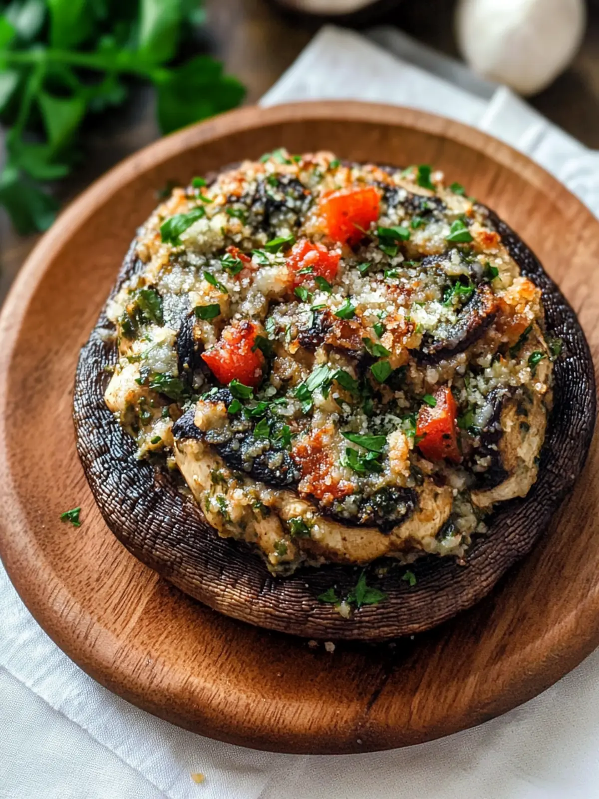 Mediterranean Stuffed Portobello Mushrooms for Easy Elegance 3 Mediterranean Stuffed Portobello Mushrooms