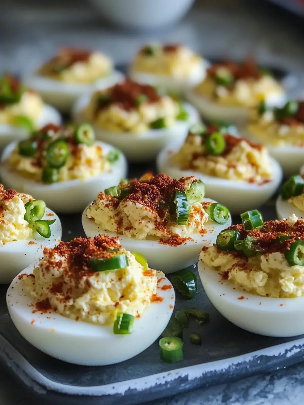 Loaded Jalapeño Popper Deviled Eggs That Will Wow Your Guests 5 Loaded Jalapeño Popper Deviled Eggs