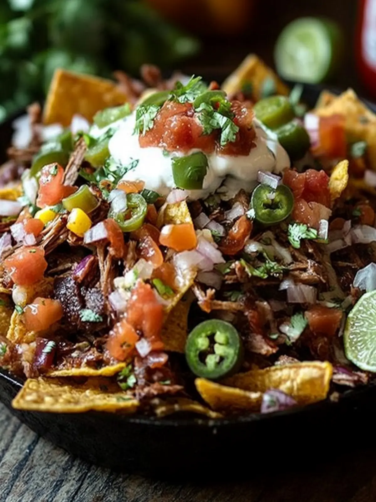 Loaded Brisket Nachos: Your Ultimate Comfort Food Feast 4 Loaded Brisket Nachos