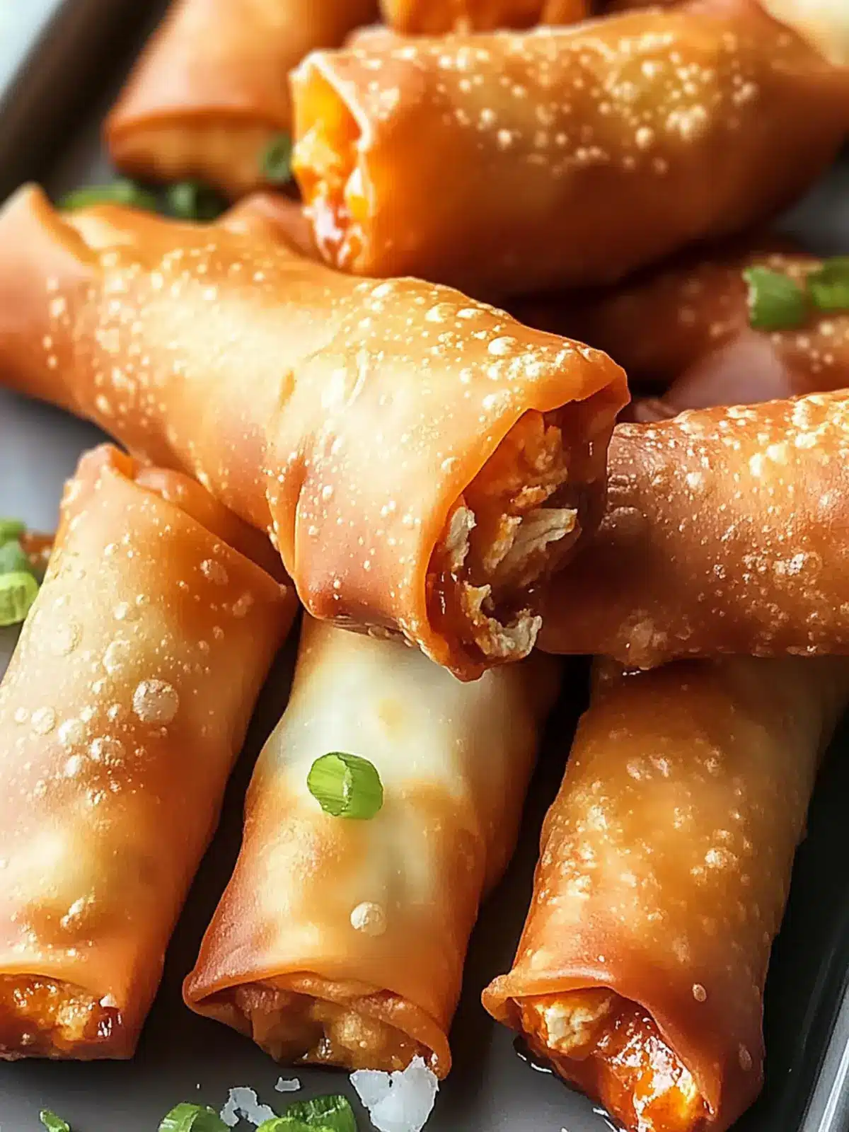 Buffalo Chicken Egg Rolls: Crispy Bites for Game Day Fun 4 Buffalo Chicken Egg Rolls