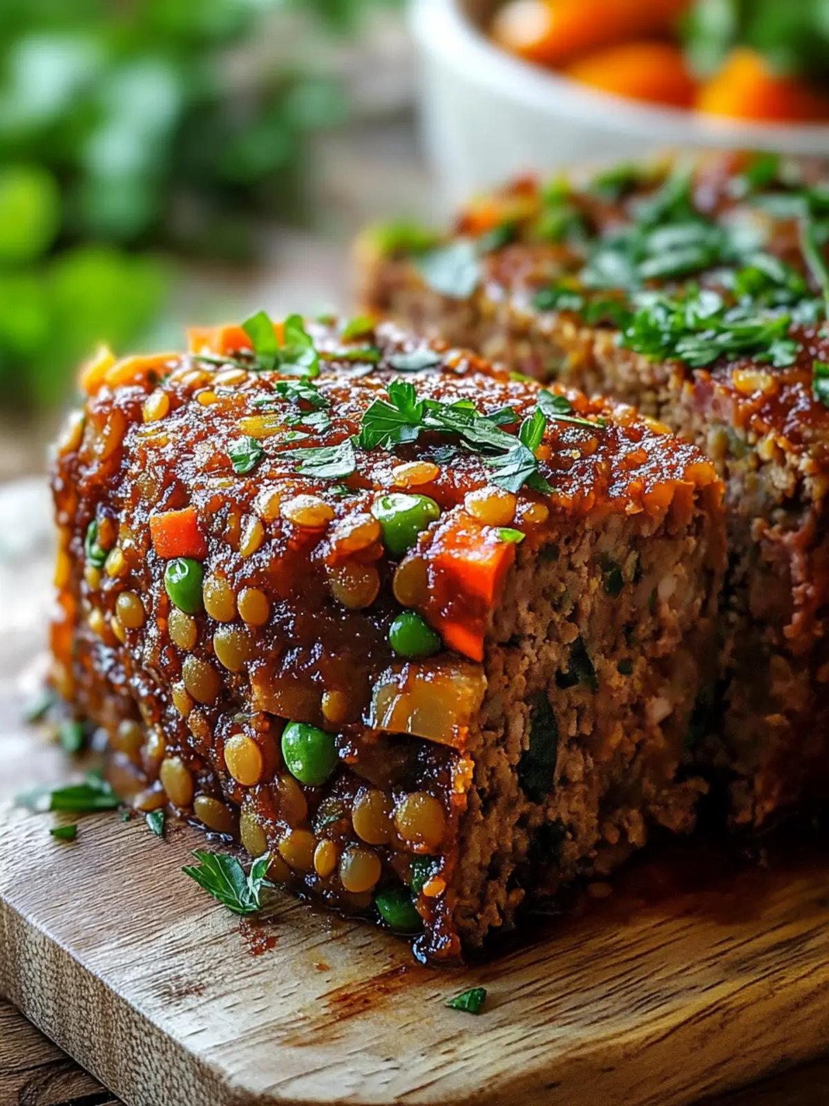 Amazing Lentil Meatloaf: Comfort Food You’ll Crave Again! 2 Amazing Lentil Meatloaf