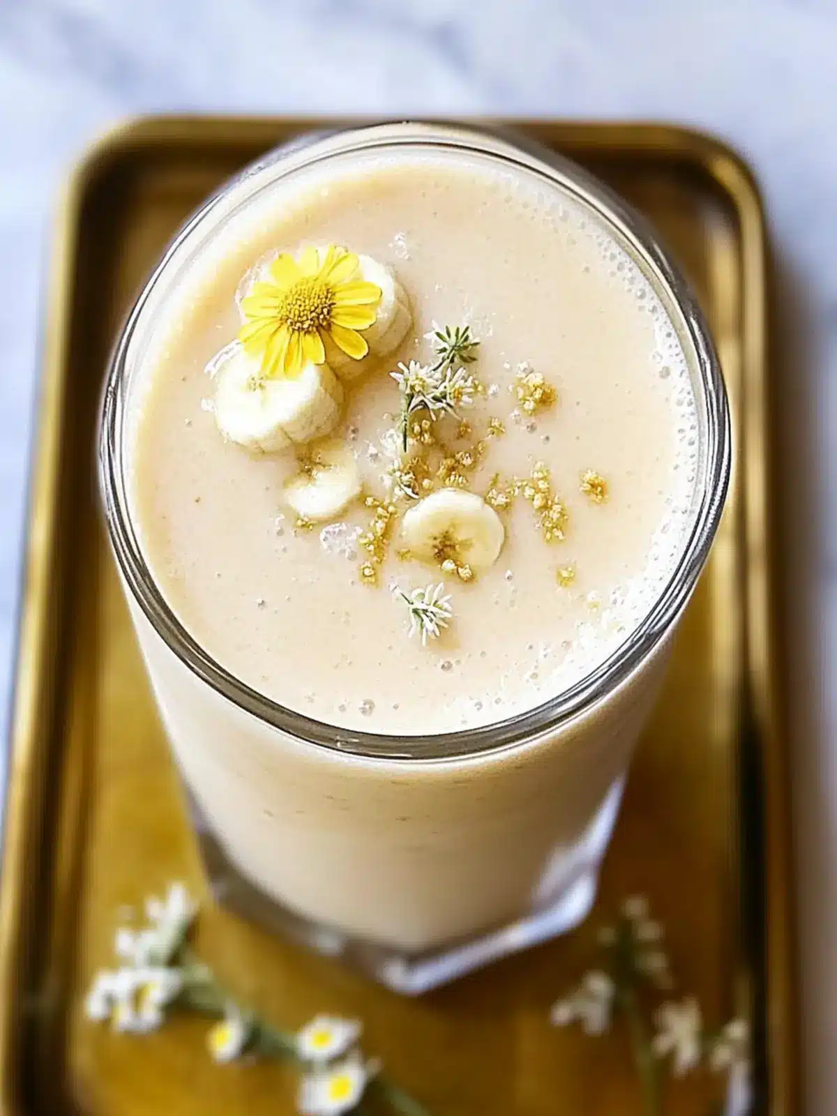 Calm Your Day with a Creamy Banana Chamomile Tea Smoothie 5 Banana Chamomile Tea Smoothie