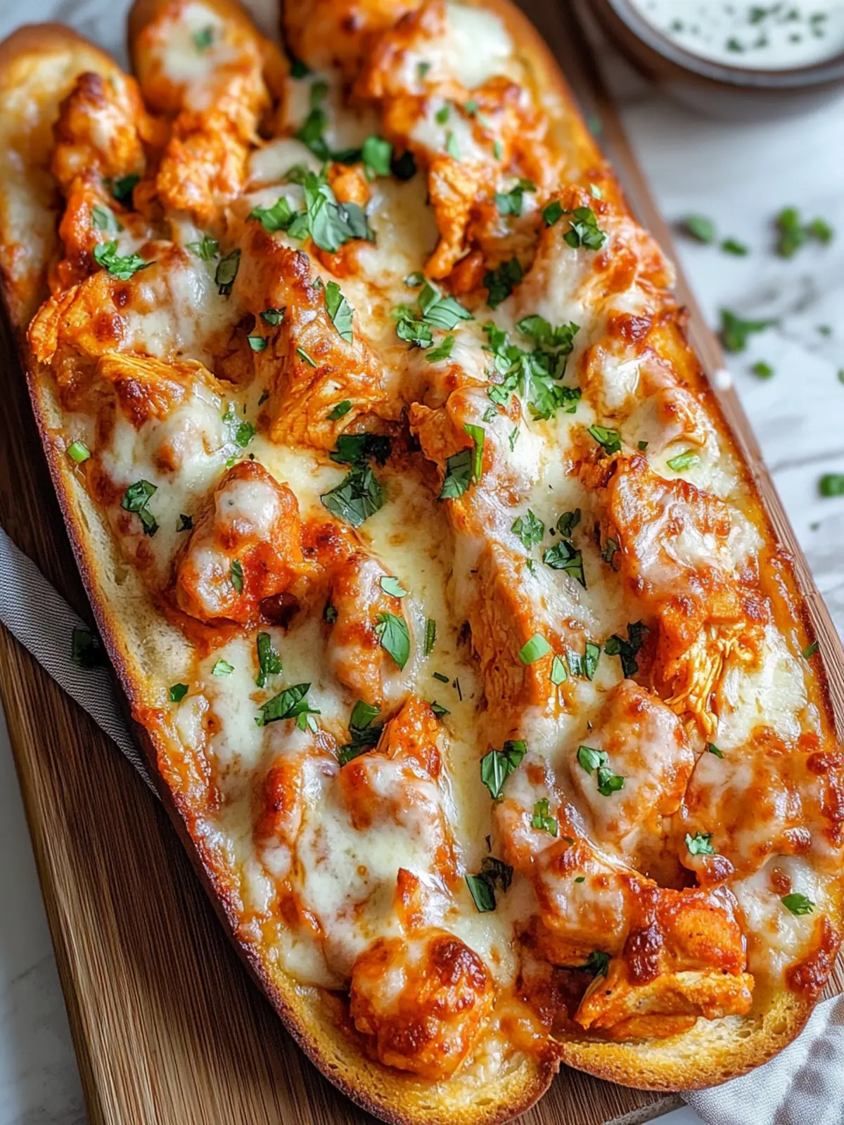 Buffalo Chicken French Bread Pizza for Epic Game Night Feasts 2 Buffalo Chicken French Bread Pizza