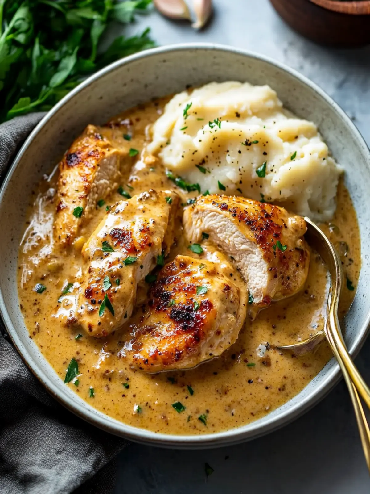 Creamy Garlic Chicken That Will Transform Your Dinner Game 3 Creamy Garlic Chicken
