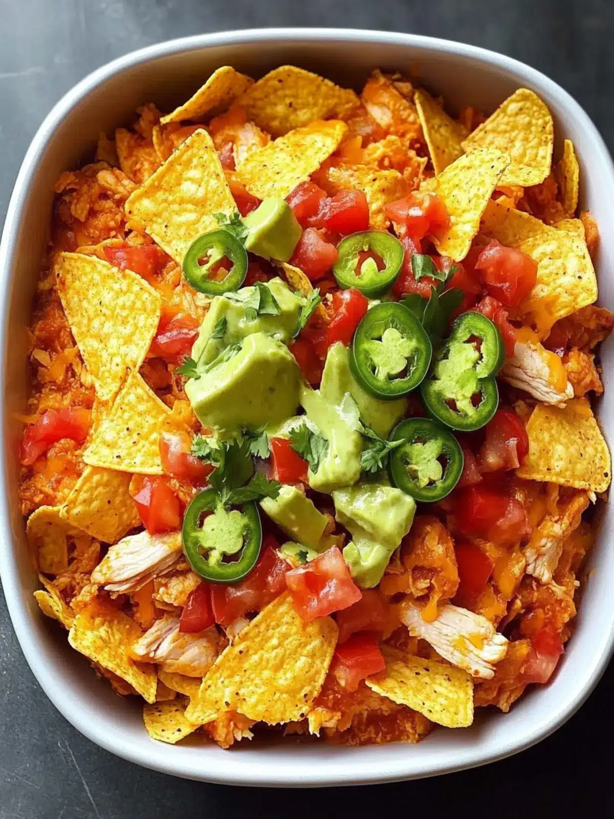 Melt-in-Your-Mouth Nacho Chicken Casserole Delight 4 Nacho Chicken
