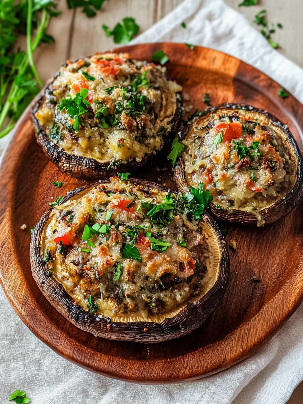 Mediterranean Stuffed Portobello Mushrooms for Easy Elegance 5 Mediterranean Stuffed Portobello Mushrooms