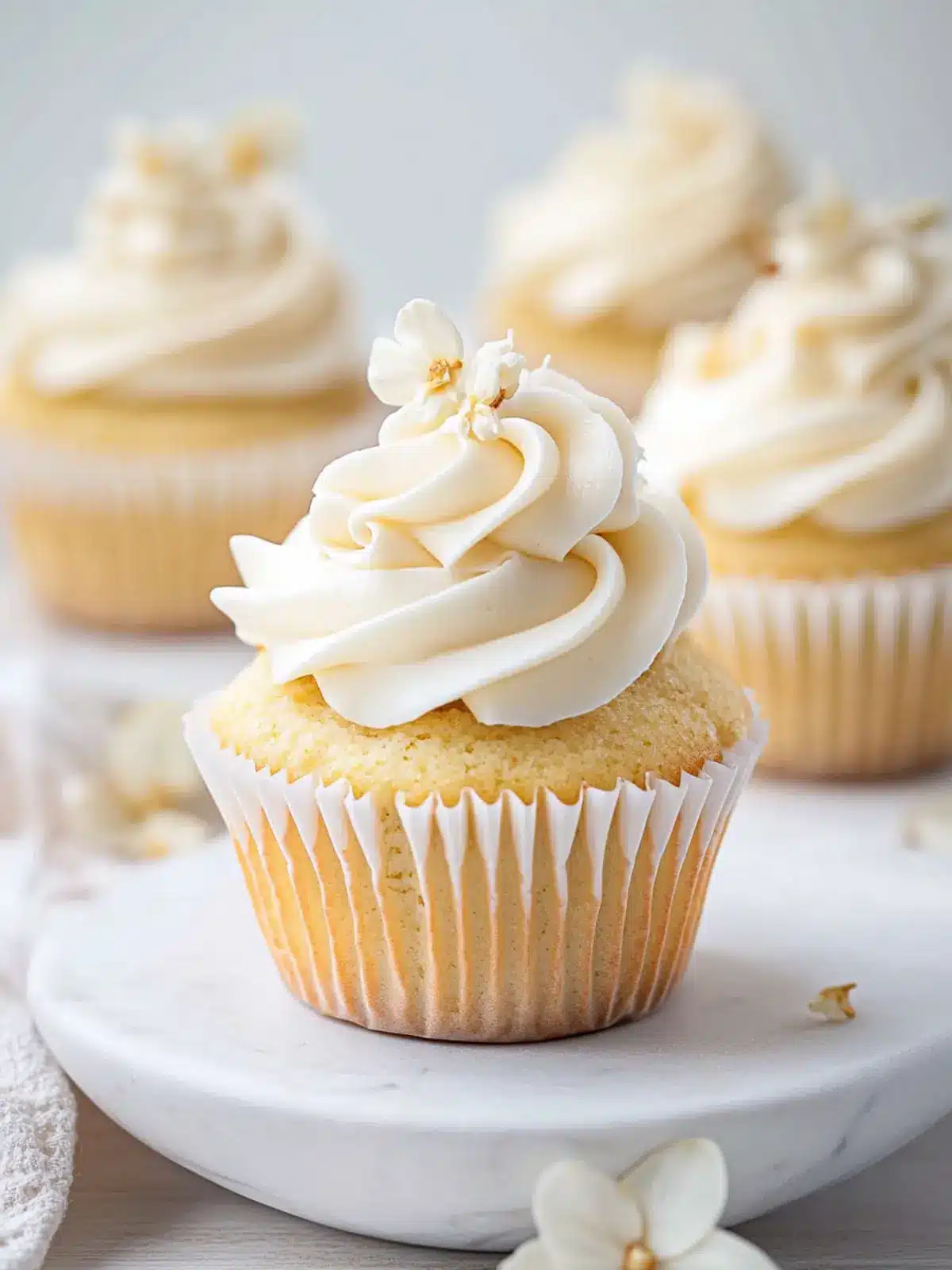 Irresistibly Moist White Chocolate Cupcakes to Delight You 4 White Chocolate Cupcakes
