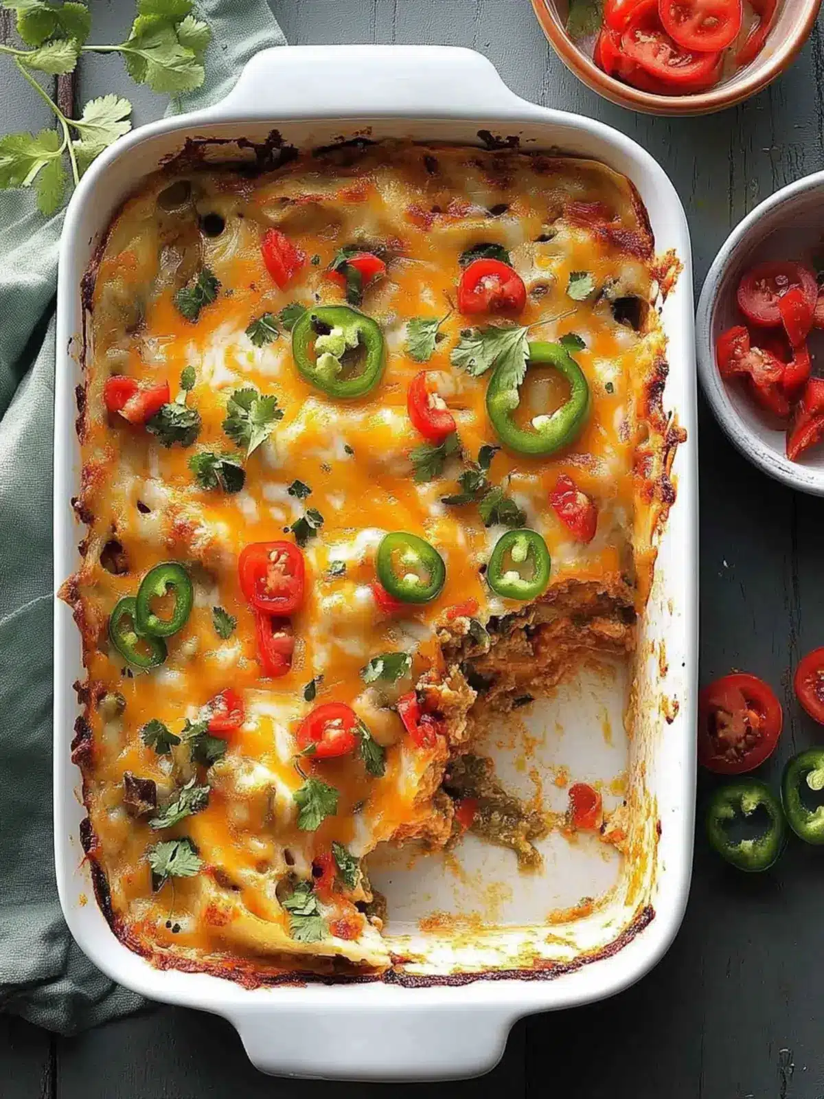Cheesy Chile Casserole: Comfort Food Your Family Will Love 4 Cheesy Chile Casserole