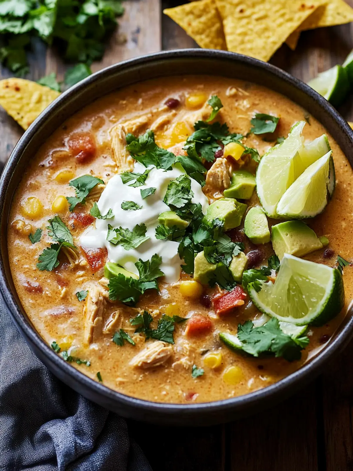 Cream Cheese Chicken Chili for Cozy Nights at Home 3 Cream Cheese Chicken Chili