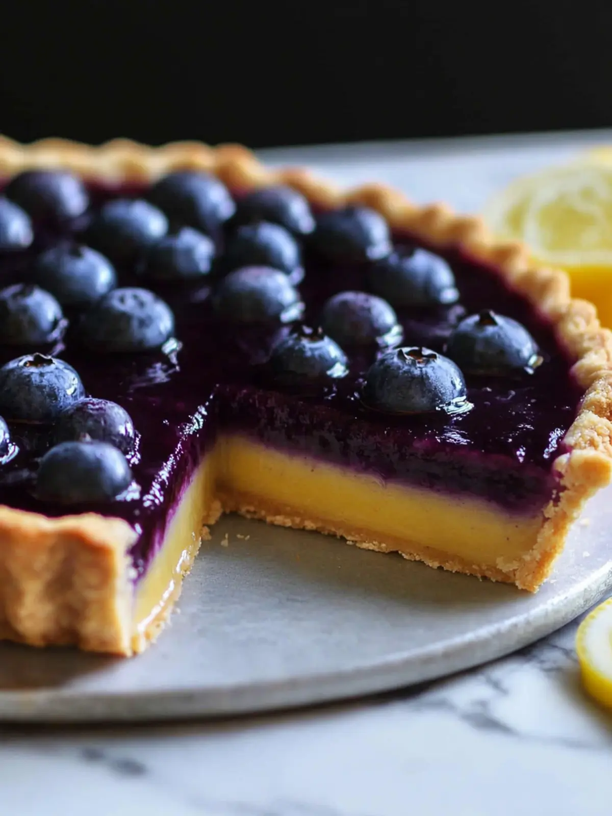 Zesty Blueberry-Lemon Curd Tart You’ll Love in Summertime 3 Blueberry–Lemon Curd Tart
