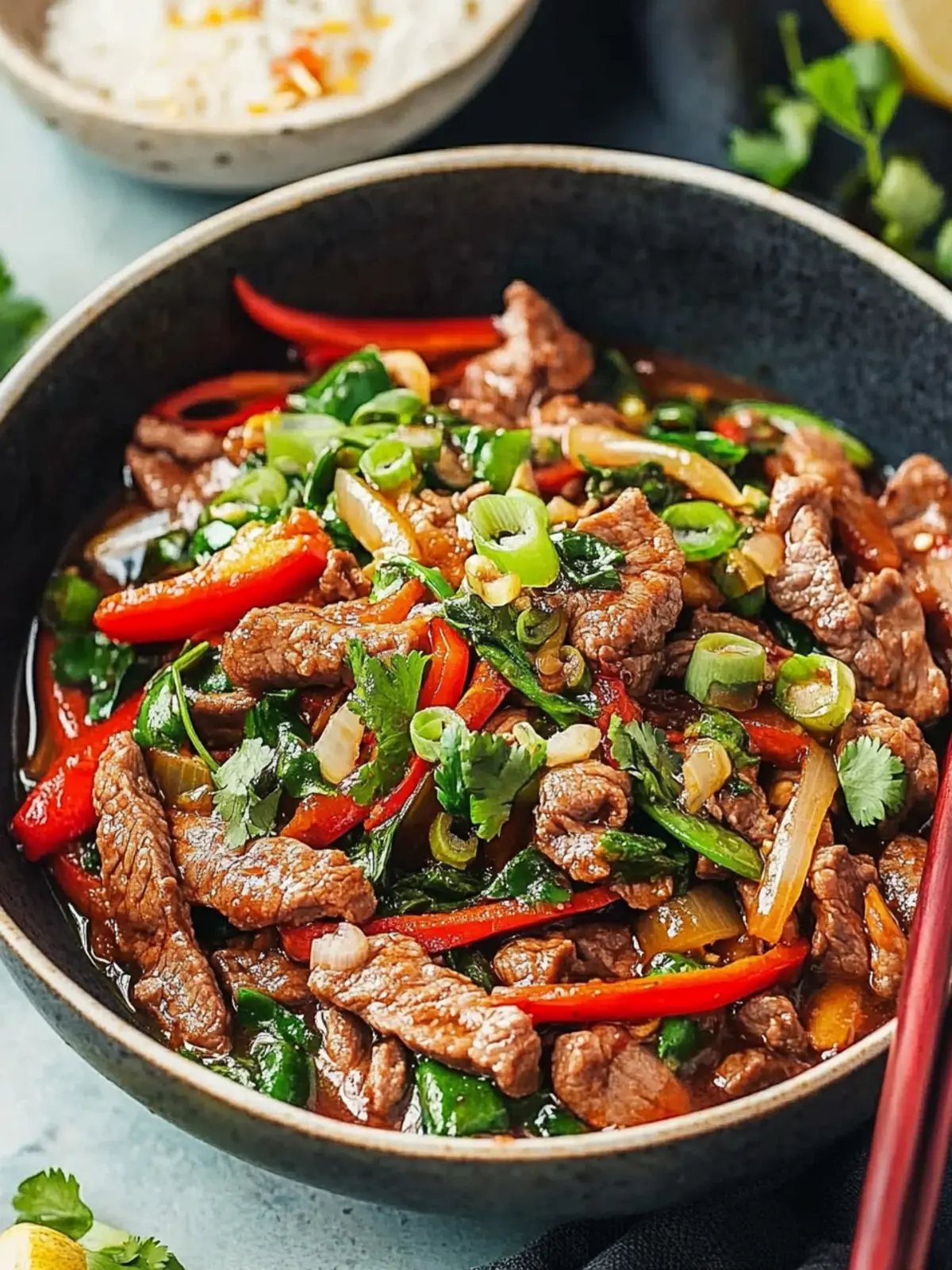 Irresistibly Spicy Beef Stir Fry with Coconut Twist 3 Spicy Beef Stir Fry
