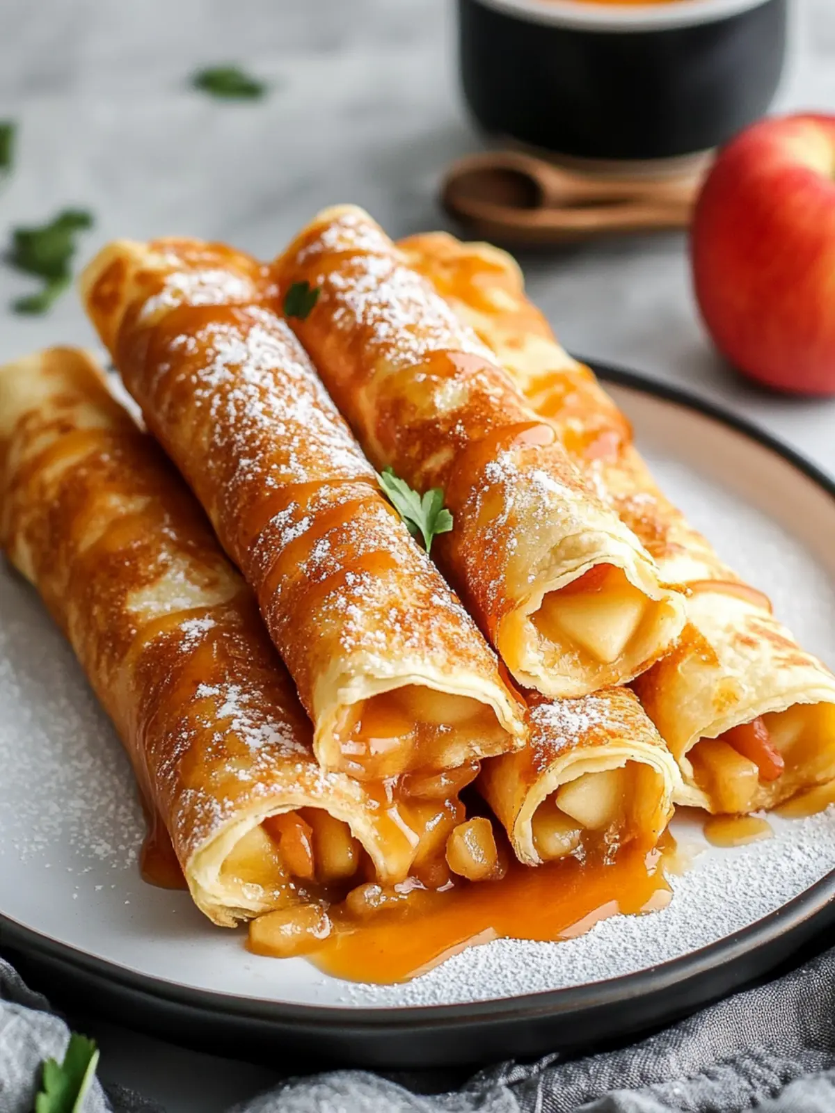 Delicious Apple Pie Taquitos for a Sweet Twist on Dessert 4 Apple Pie Taquitos