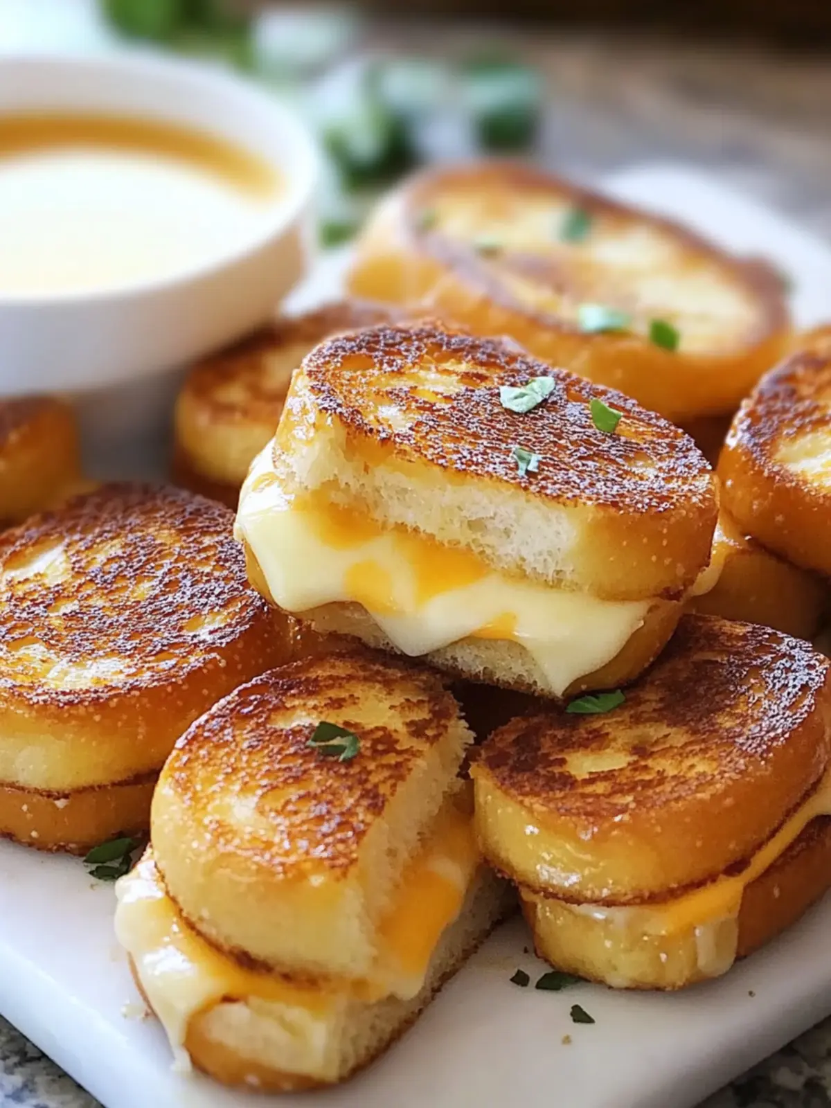 Mini Grilled Cheese Hawaiian Rolls for Cozy Nights In 3 Mini Grilled Cheese Hawaiian Rolls