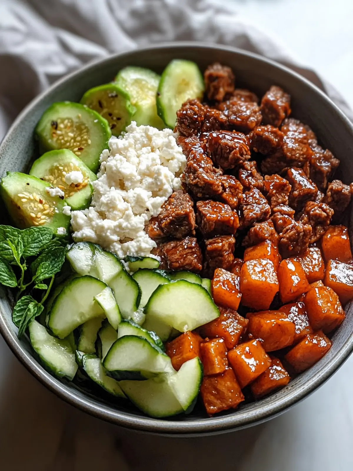 Hot Honey Beef Bowl: Flavor-Packed & High Protein Delight 3 Hot Honey Beef Bowl