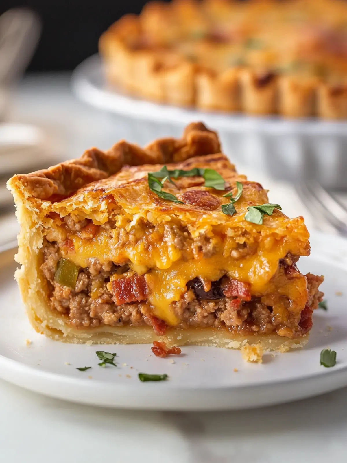 Bacon Cheeseburger Pie: A Comfort Food Delight You’ll Crave 5 Bacon Cheeseburger Pie