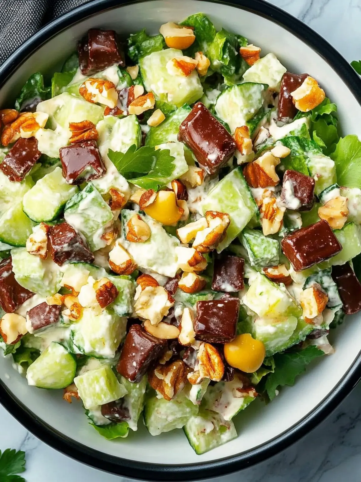 Indulge in Snickers Salad: A Sweet & Crunchy Treat! 2 Snickers Salad