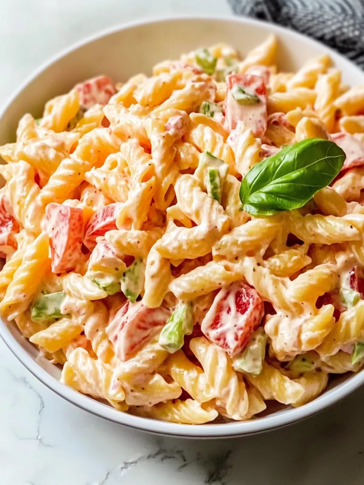 Creamy Pink Cadillac Pasta Salad for Your Perfect Picnic 5 Pink Cadillac Pasta Salad