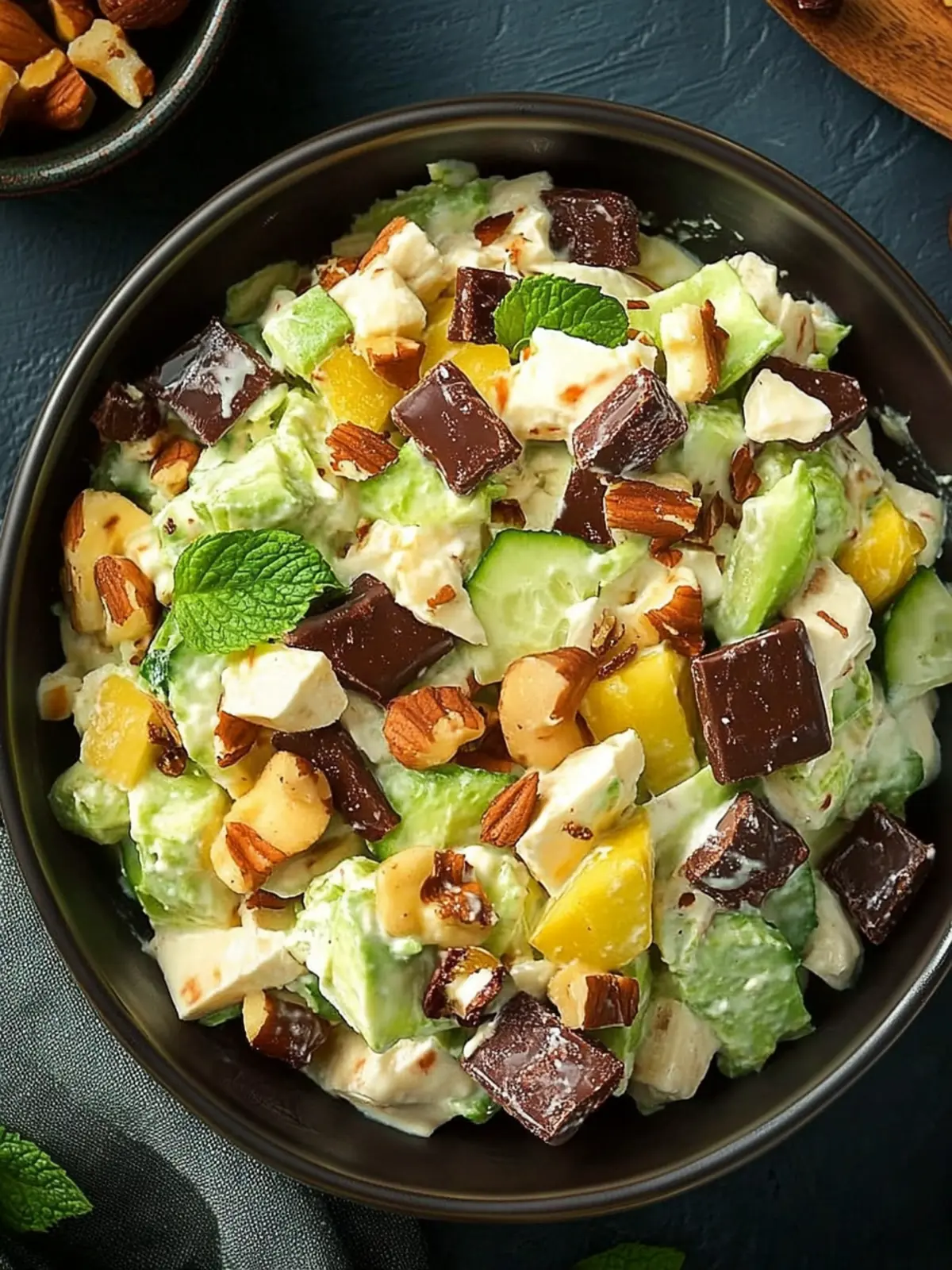 Indulge in Snickers Salad: A Sweet & Crunchy Treat! 3 Snickers Salad