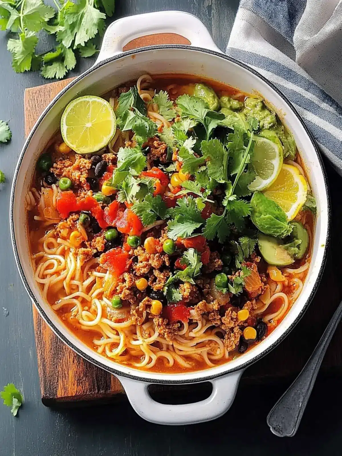 Satisfy Your Cravings with This Taco Noodle Dish Bake 3 Taco Noodle Dish