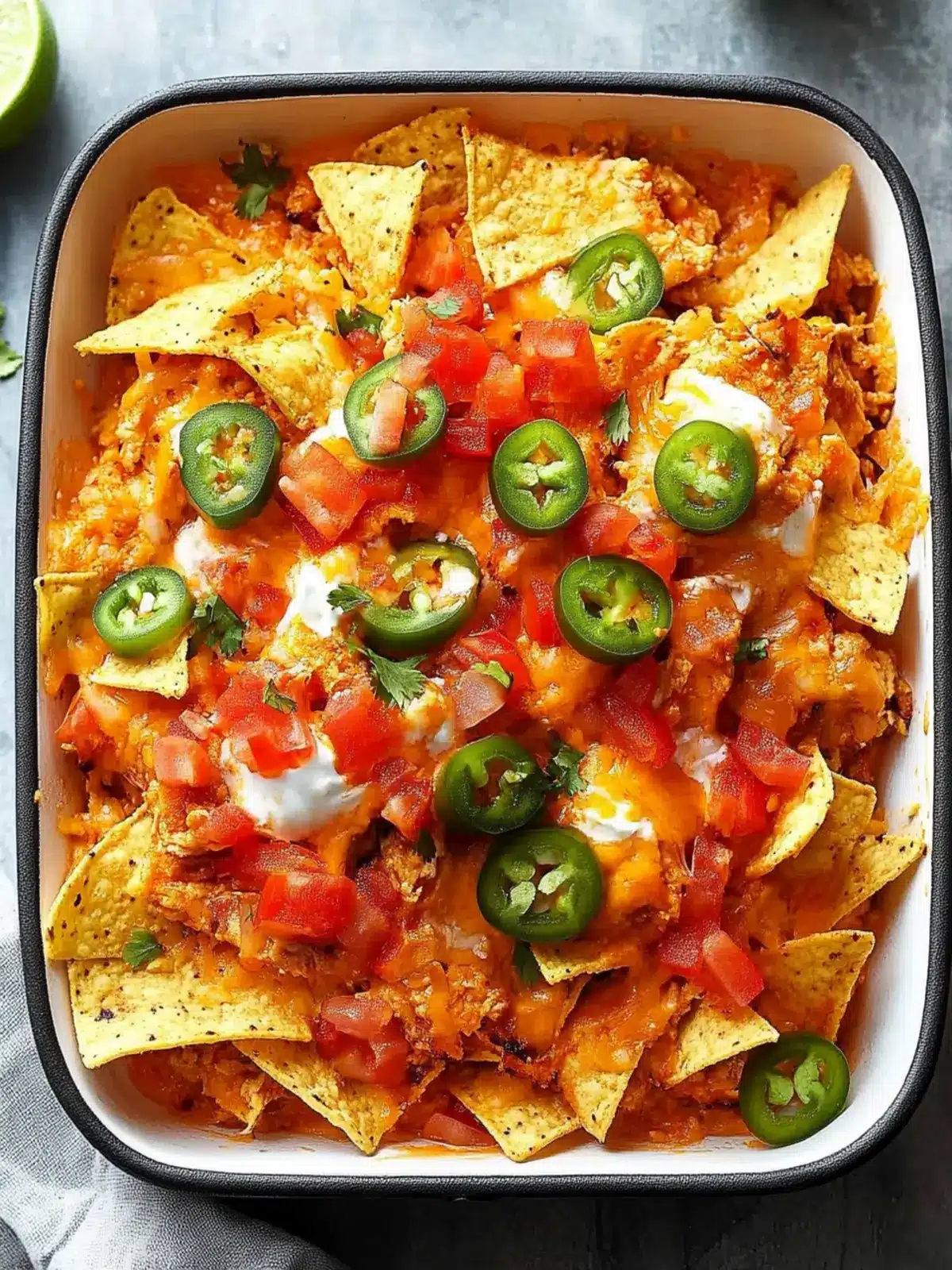 Melt-in-Your-Mouth Nacho Chicken Casserole Delight 2 Nacho Chicken