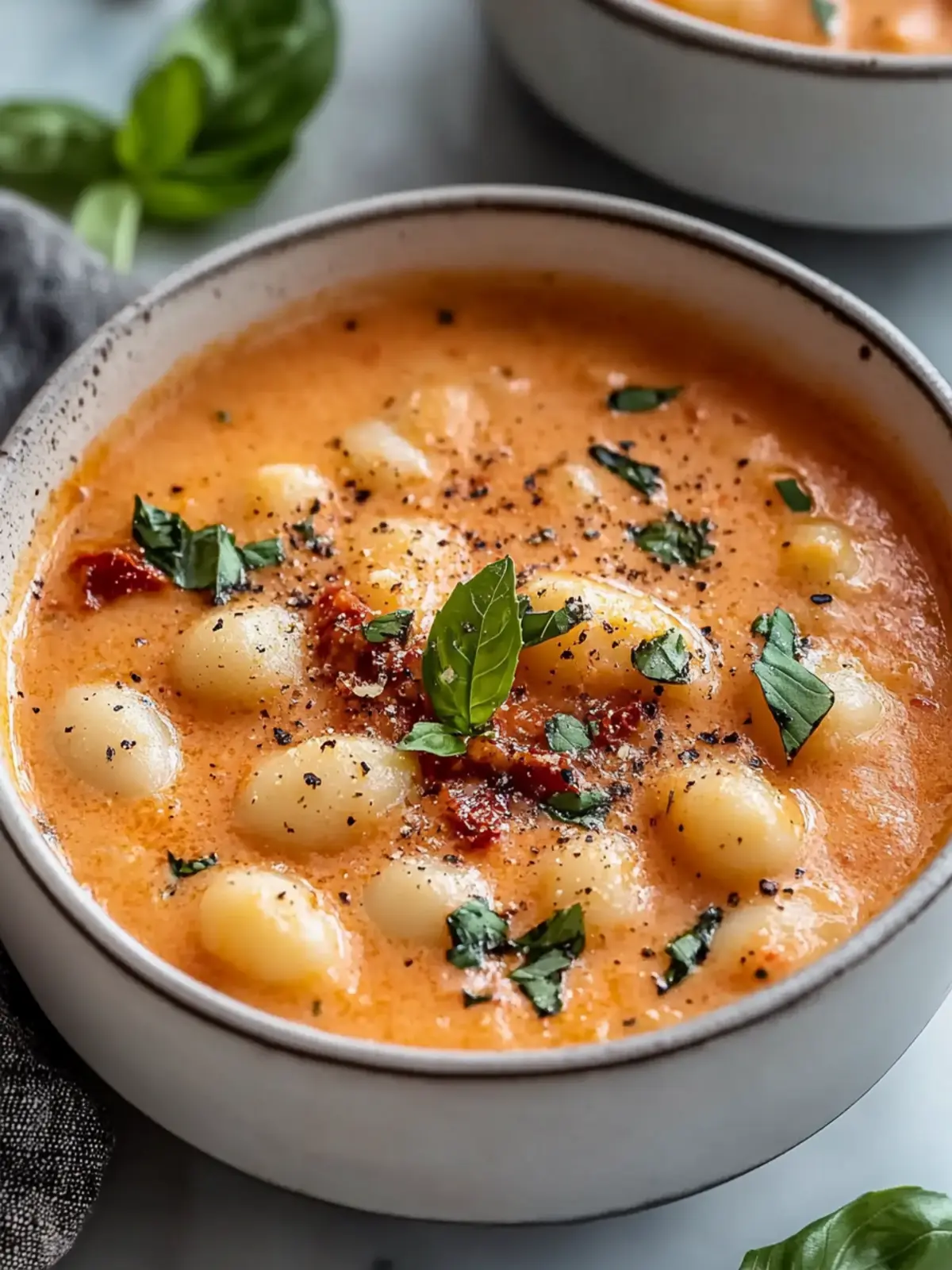 Creamy Sun Dried Tomato Gnocchi Soup Ready in 30 Minutes 4 Sun Dried Tomato Gnocchi Soup